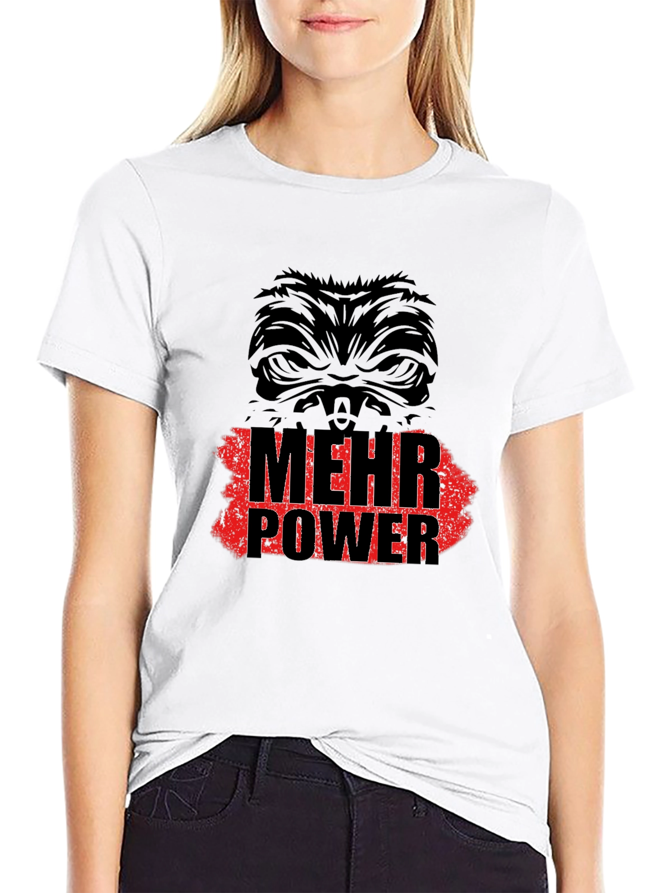 Mehr Power Black Gorilla Graphic Tee