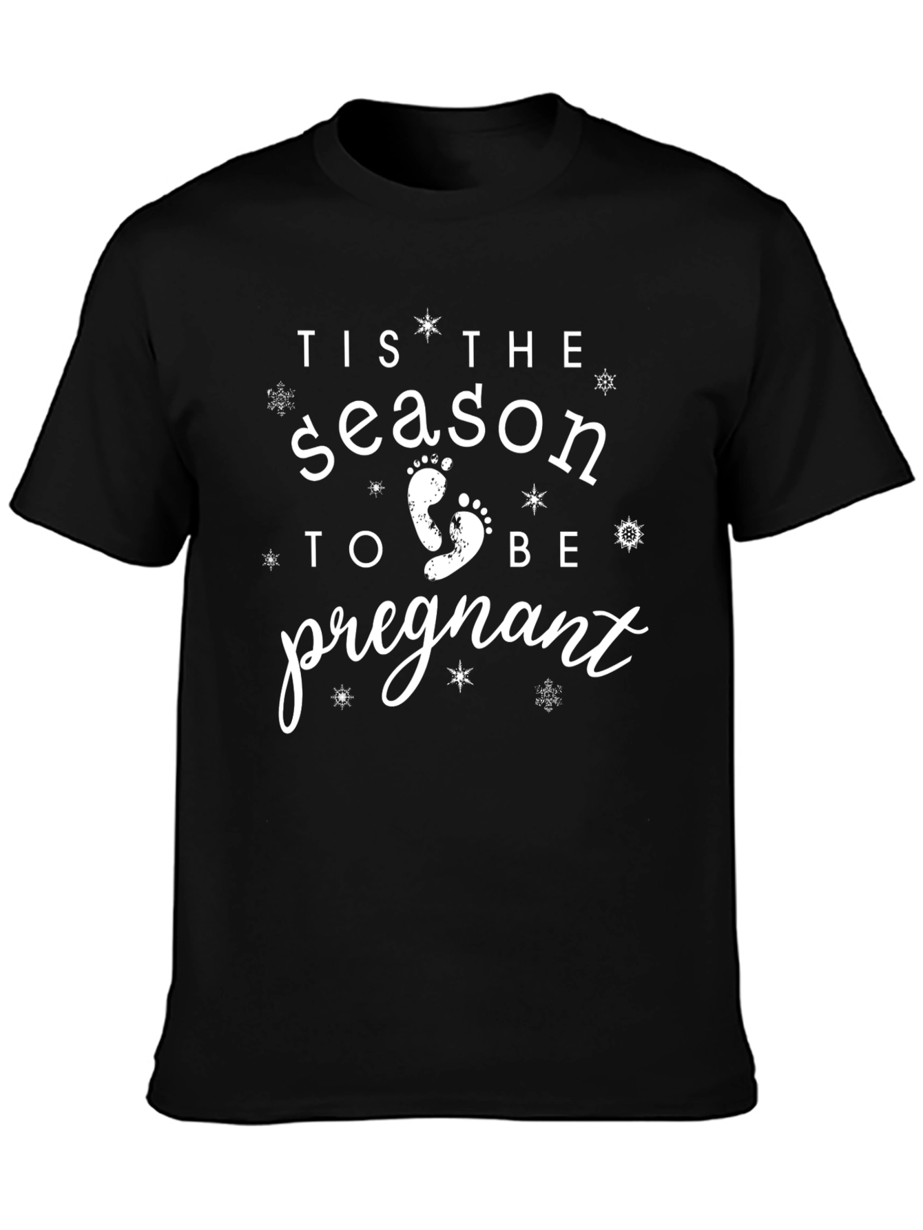 Tis The Season To Be Pregnant T-Shirt