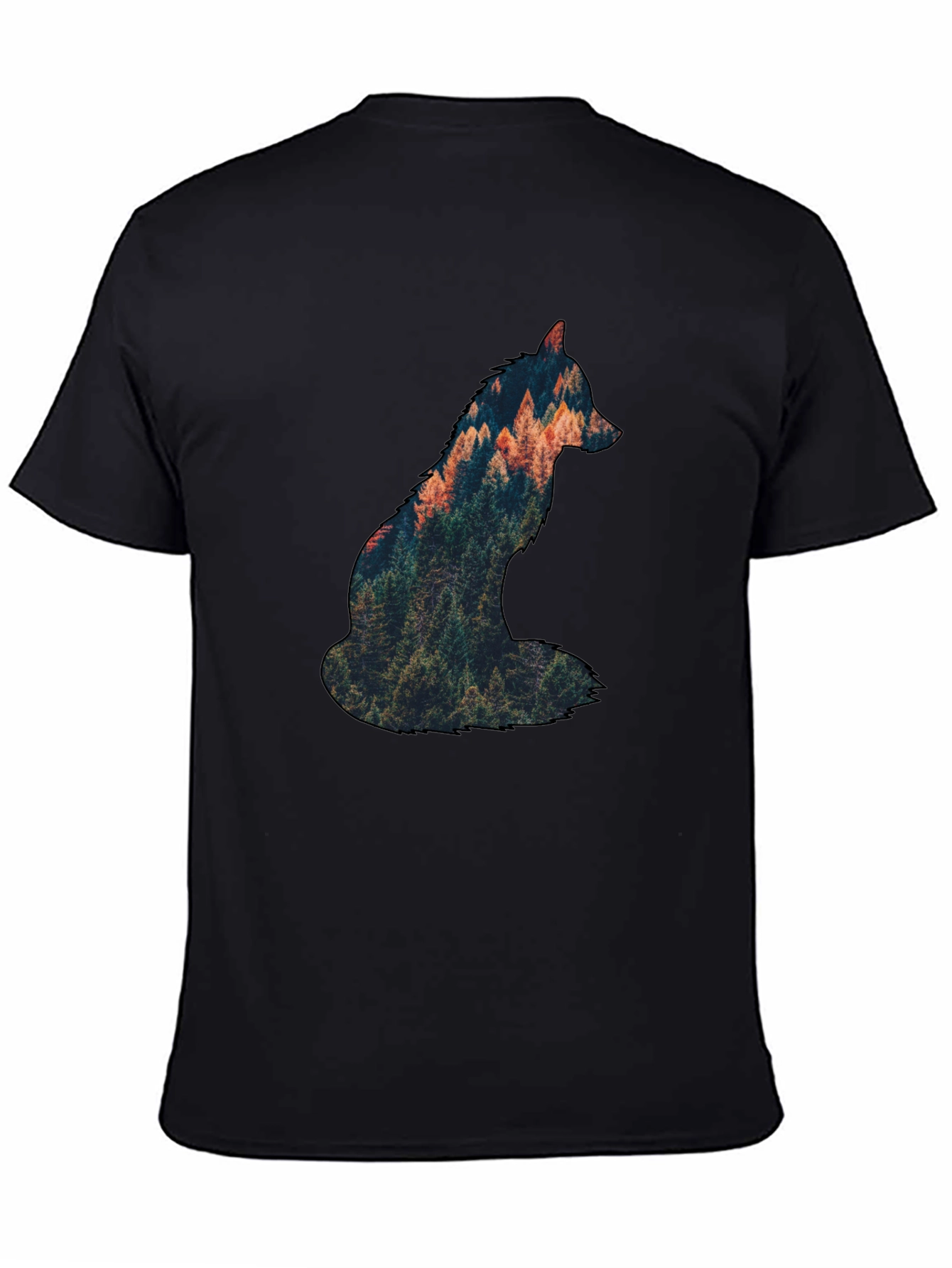 Nature Fox Graphic T-Shirt
