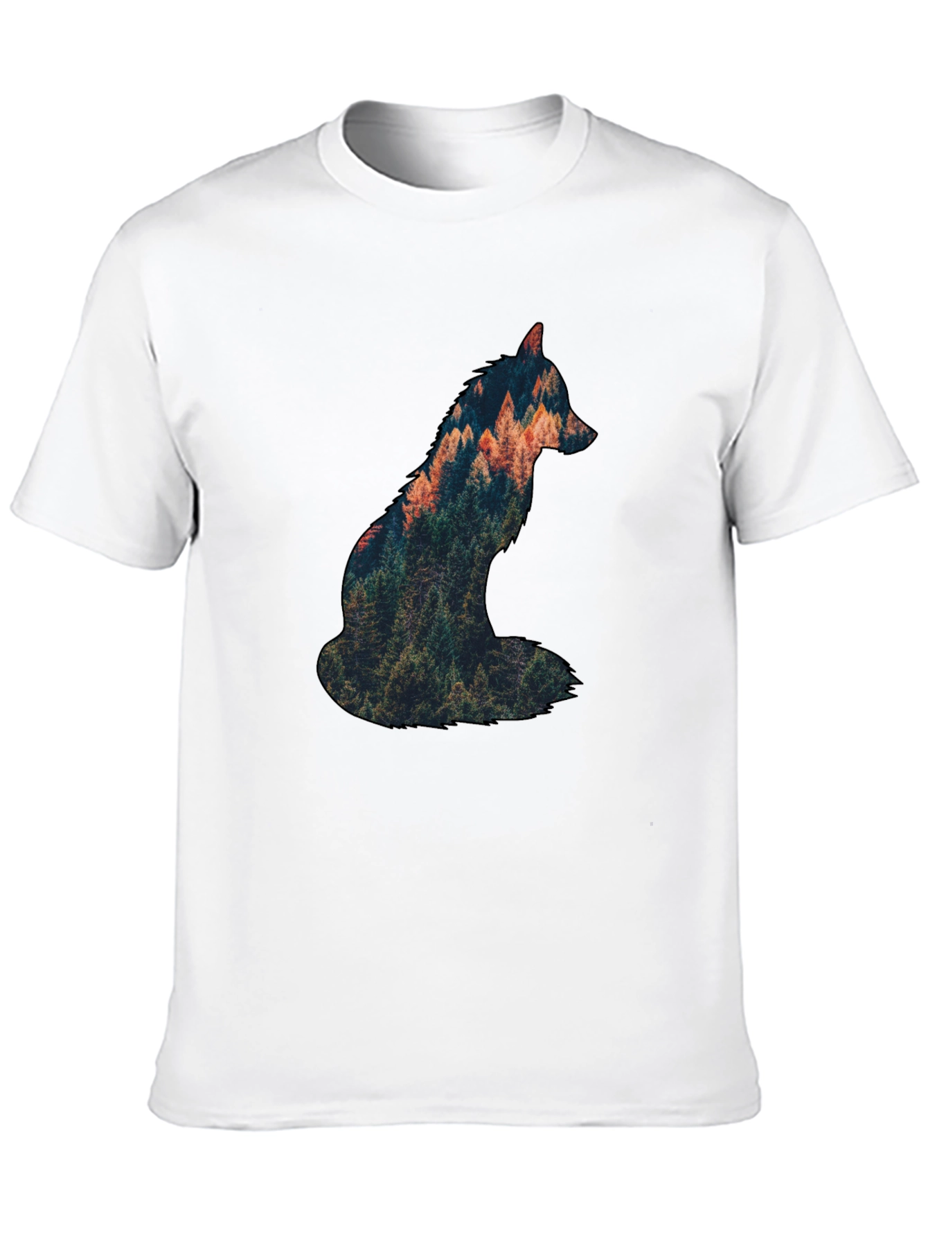 Nature Fox Graphic T-Shirt
