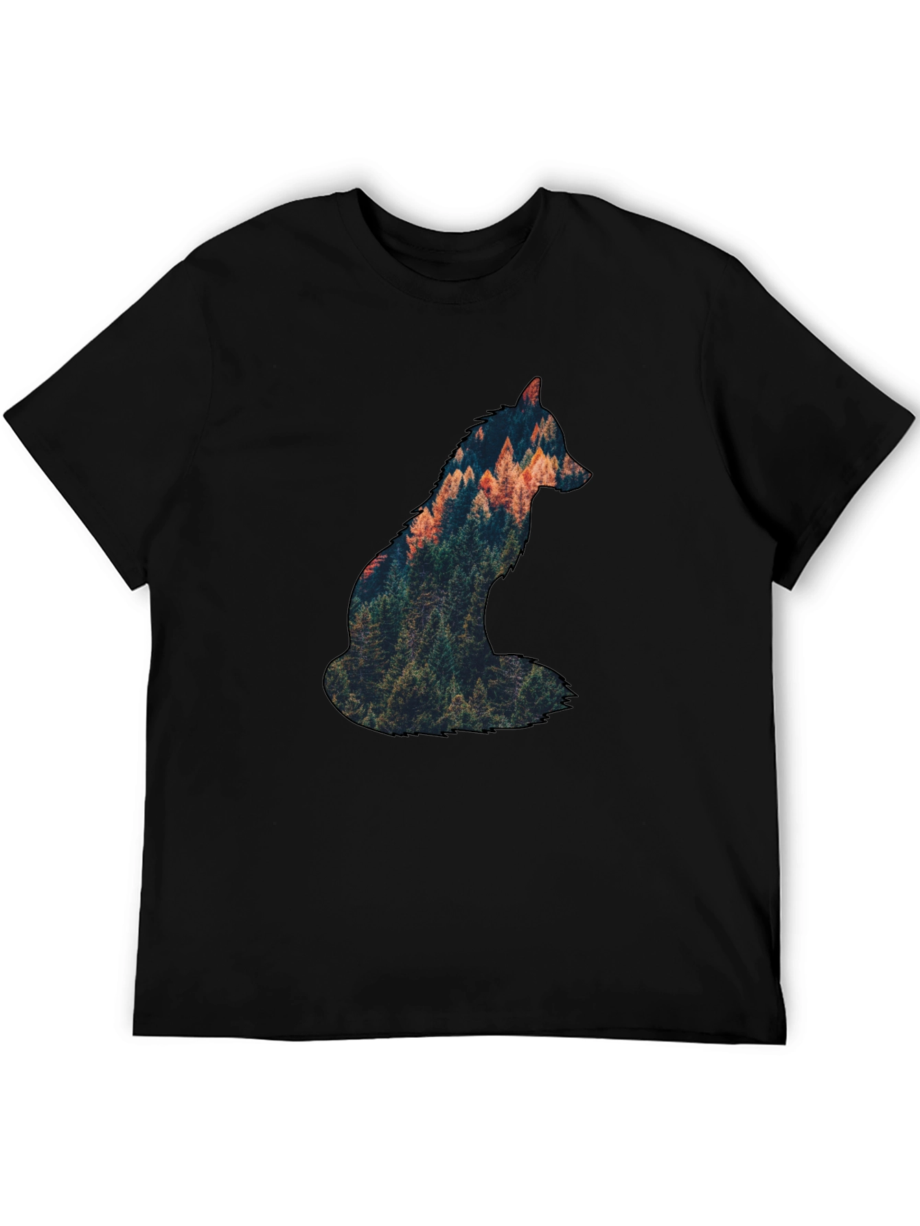 Nature Fox Graphic T-Shirt