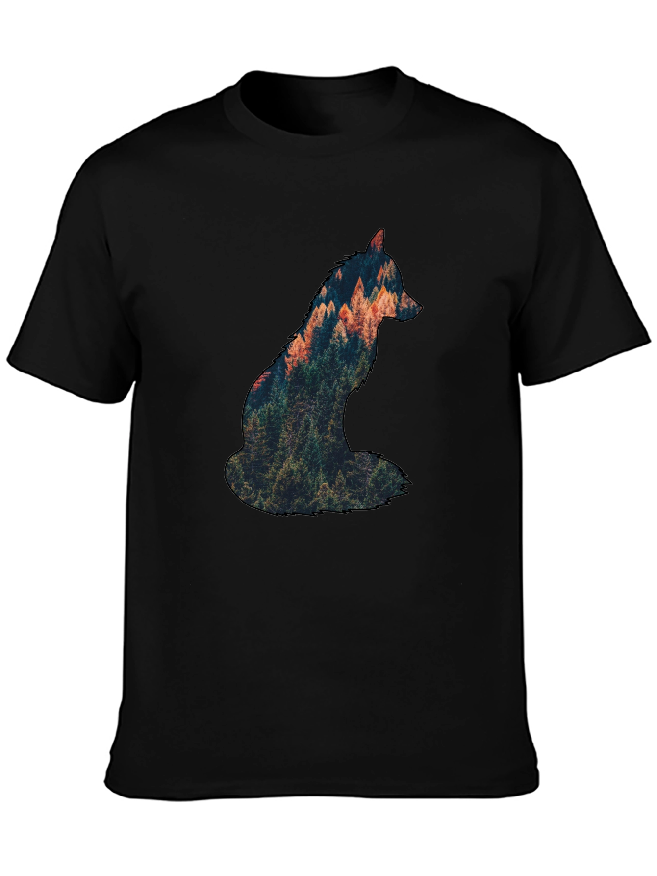 Nature Fox Graphic T-Shirt