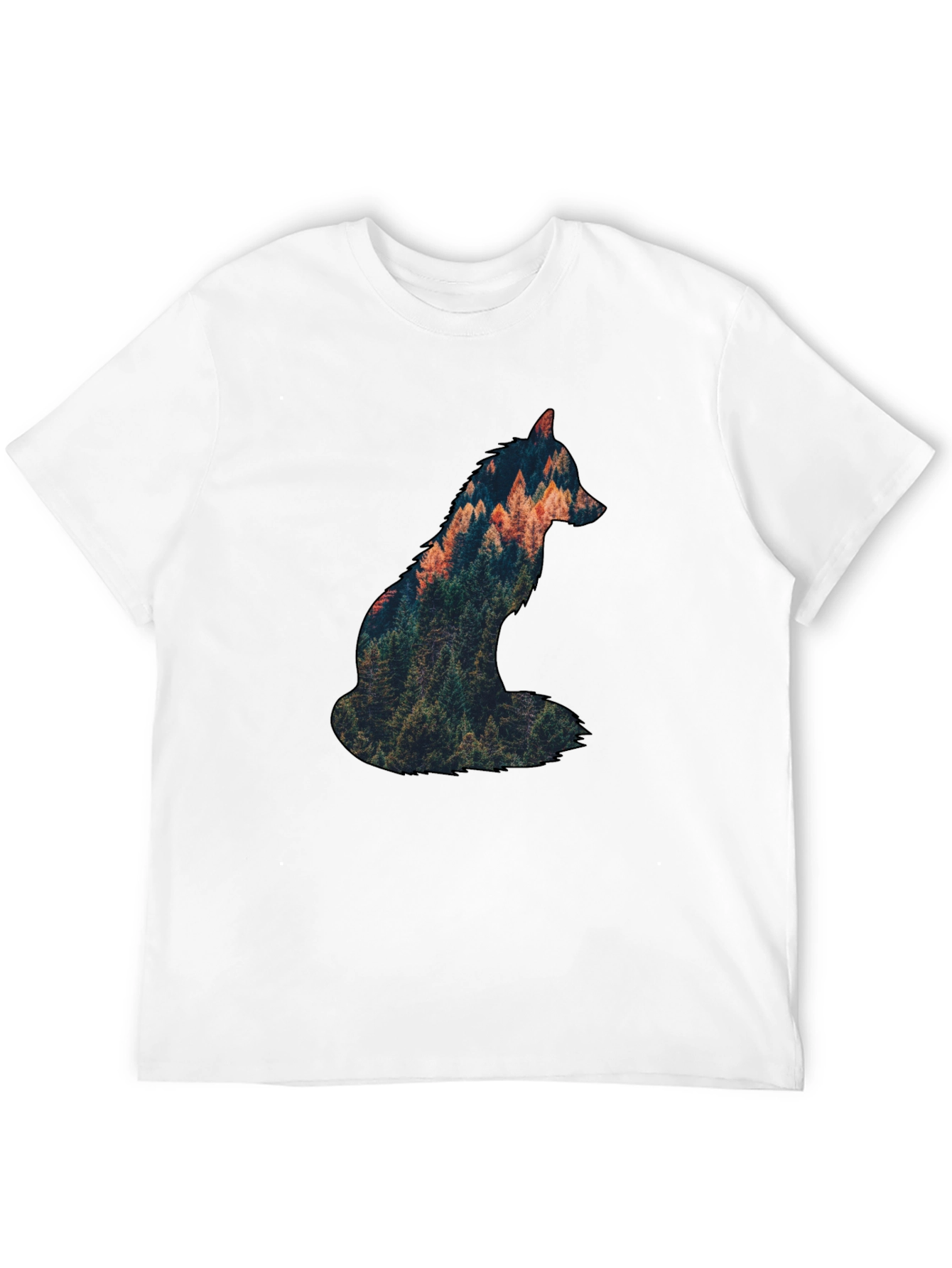 Nature Fox Graphic T-Shirt