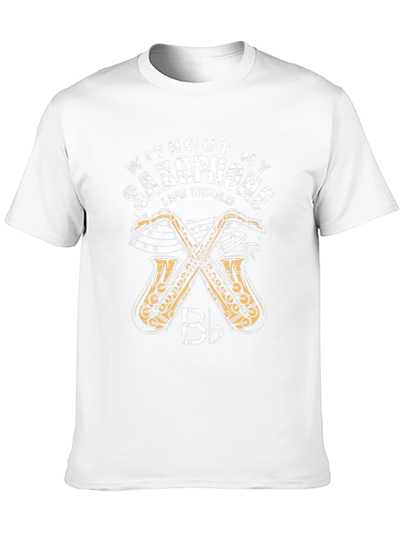 Saxophone Music T-Shirt - Band Instrument Tee