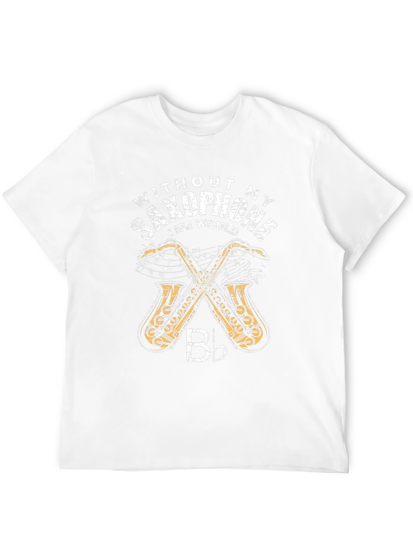 Saxophone Music T-Shirt - Band Instrument Tee