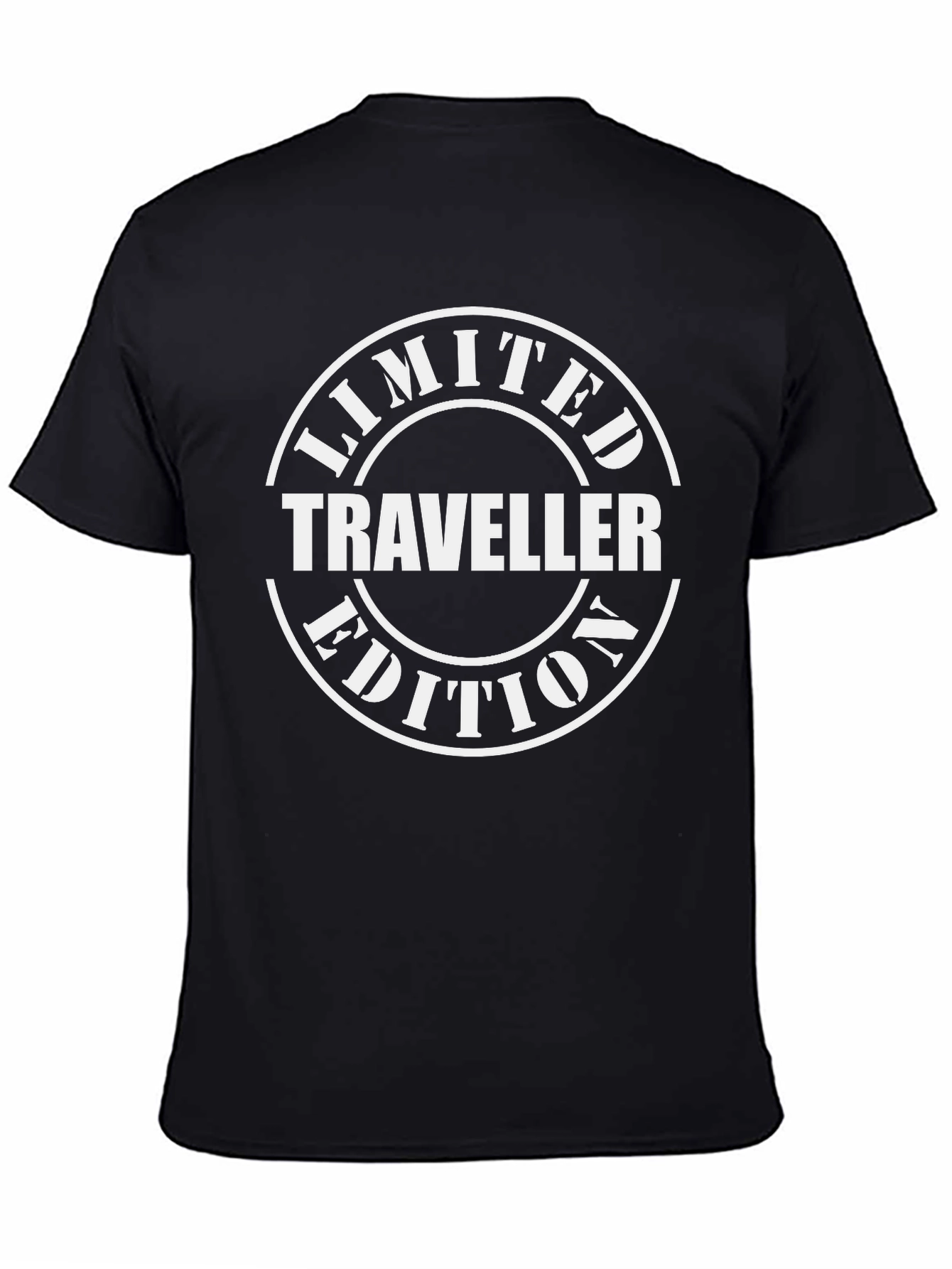 Limited Traveller Edition Black Graphic T-Shirt