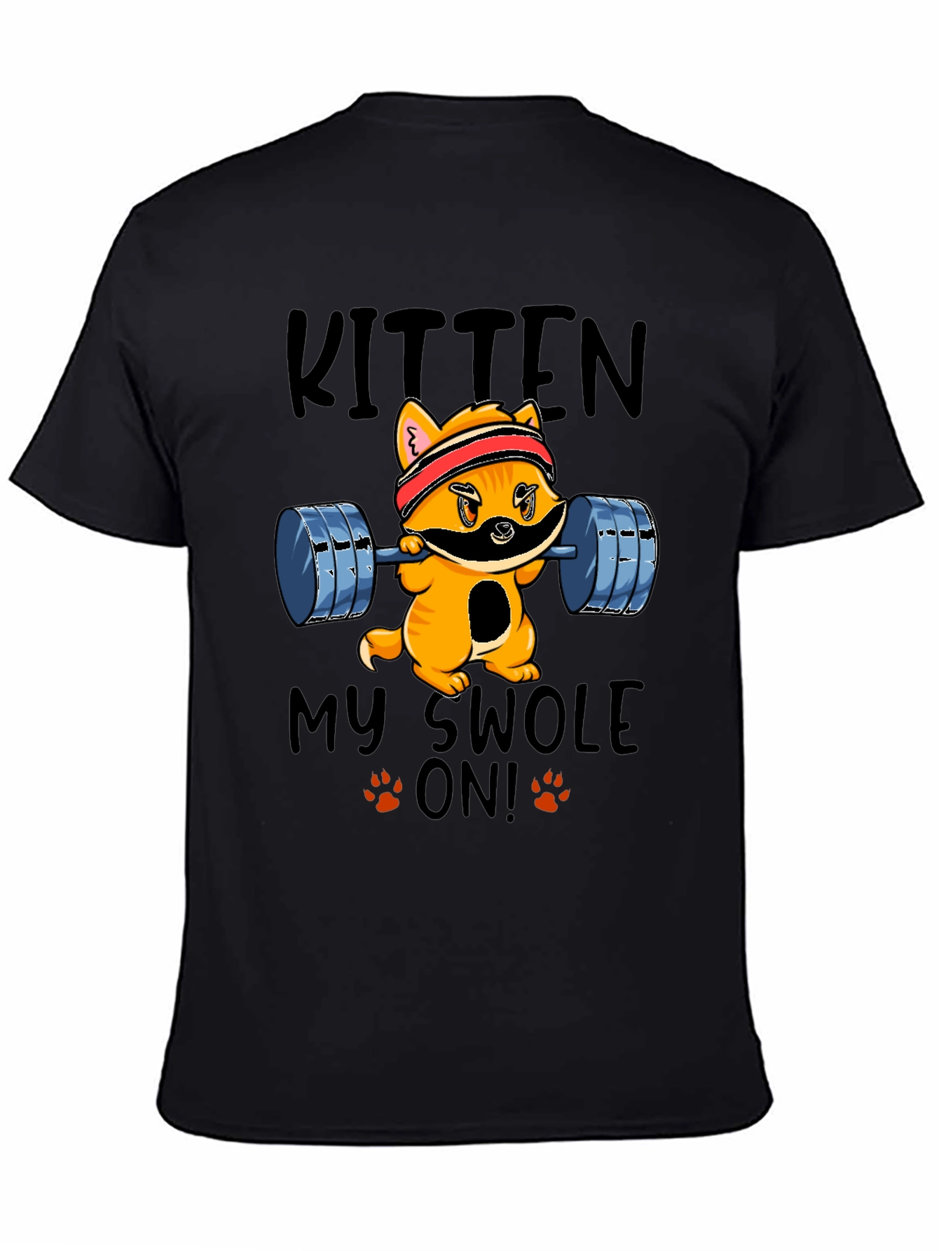 Kitten My Swole On! Gym Cat T-Shirt