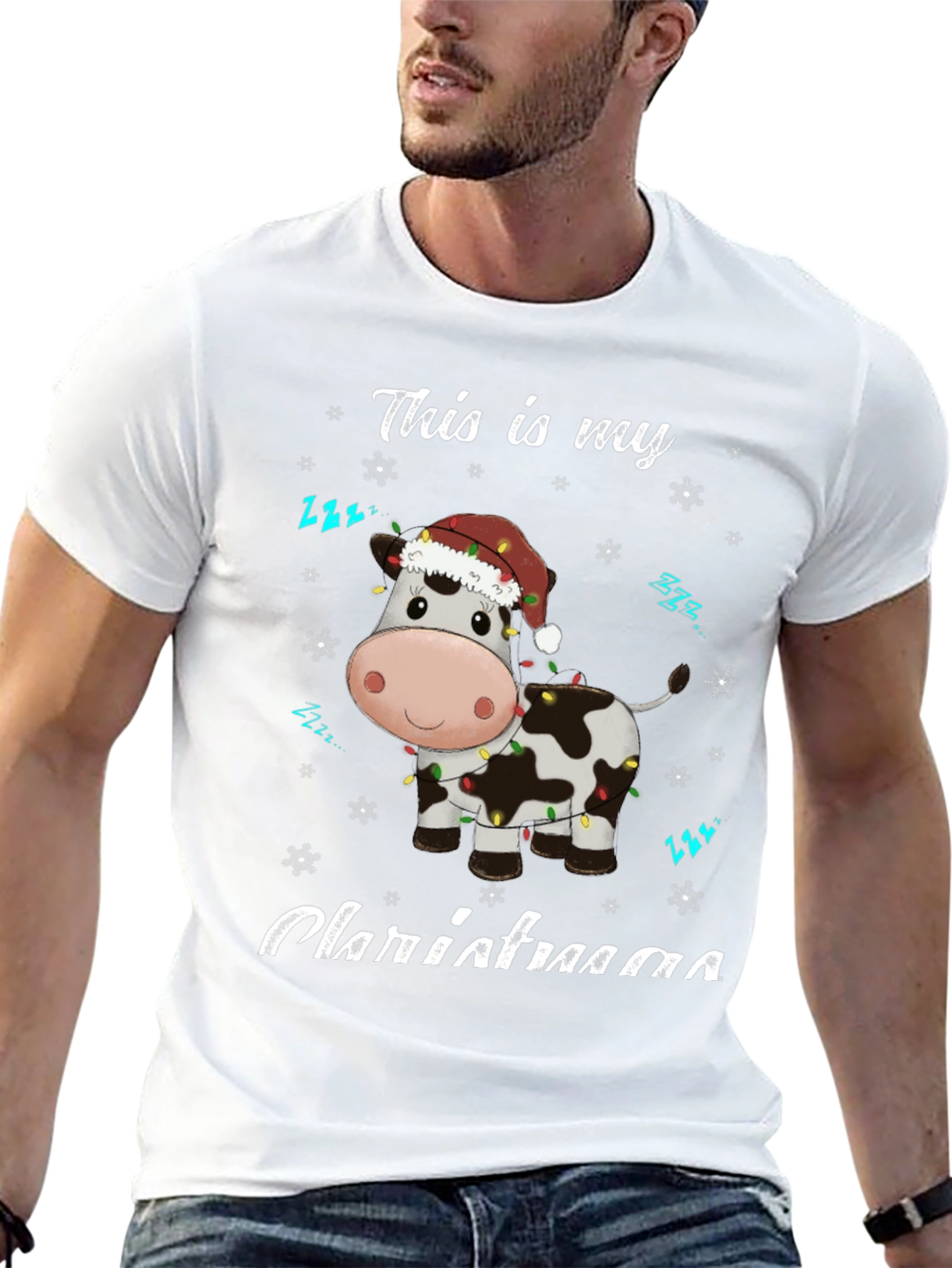 Christmas Cow T-Shirt