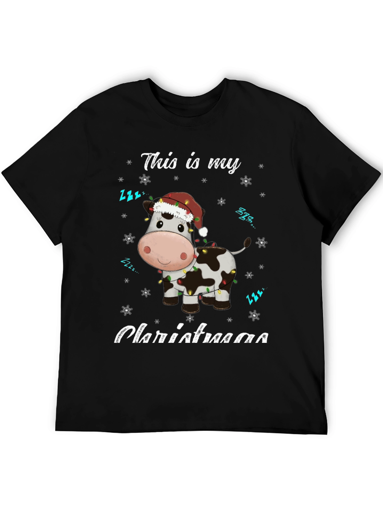 Christmas Cow T-Shirt