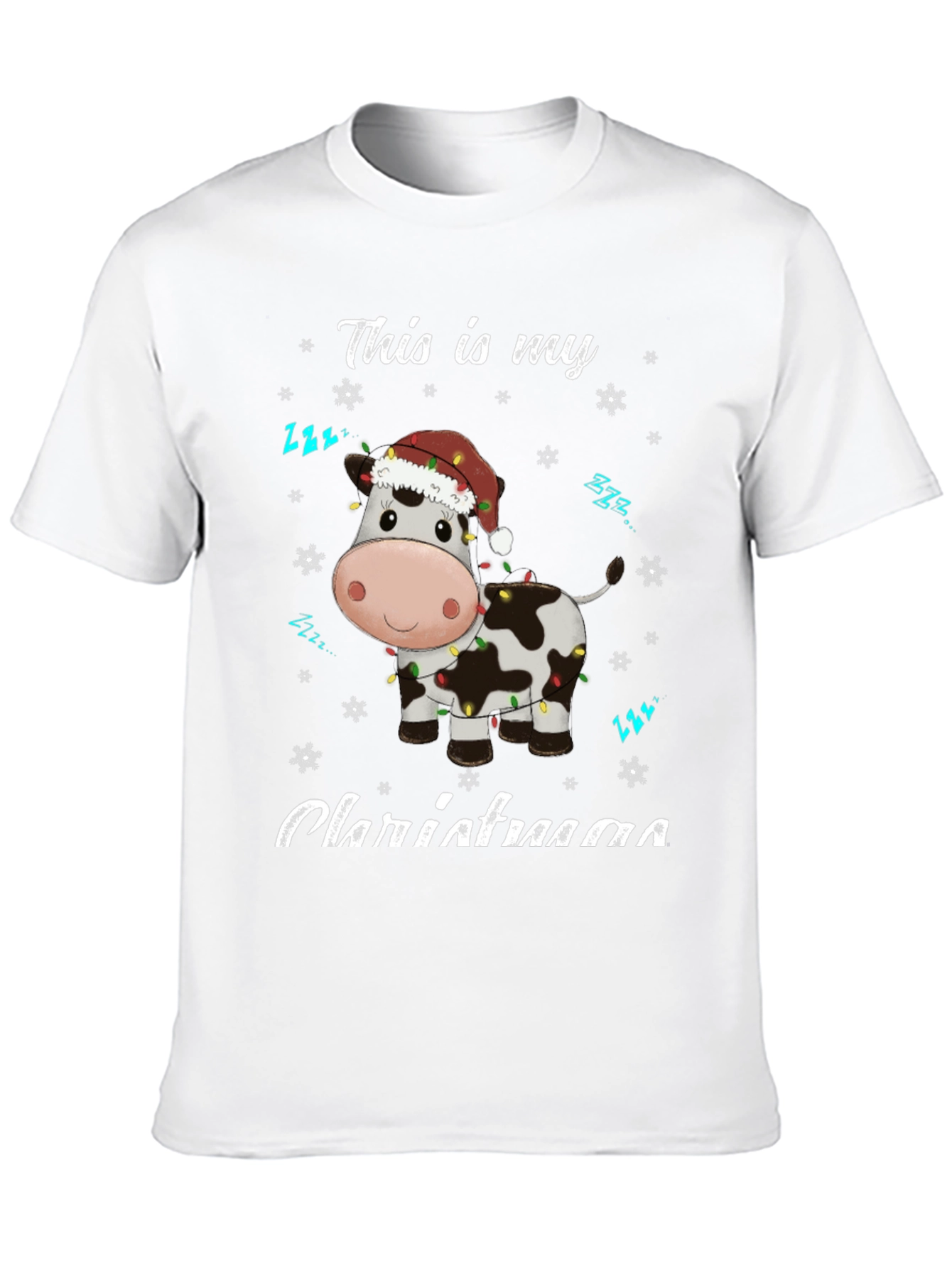Christmas Cow T-Shirt