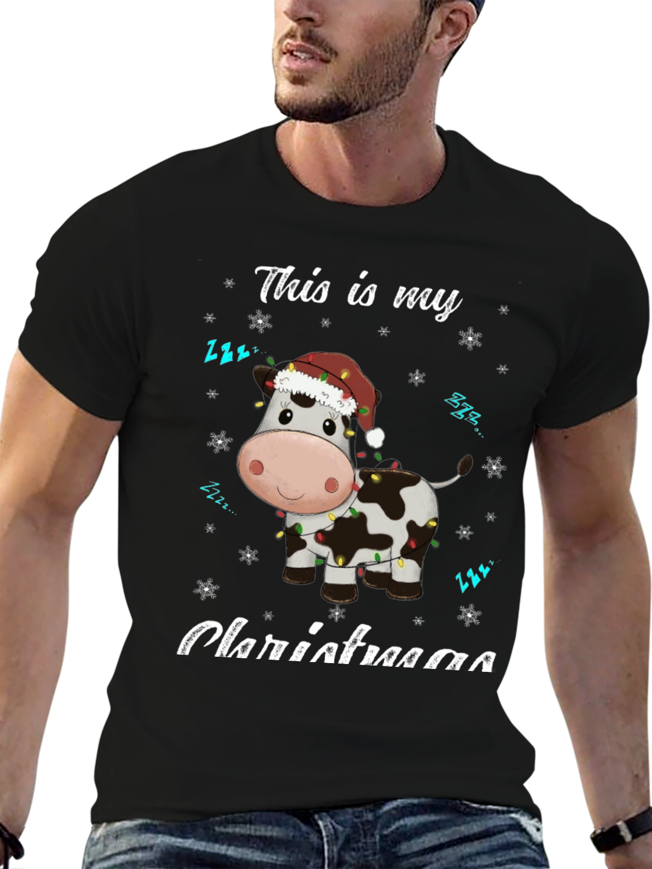 Christmas Cow T-Shirt