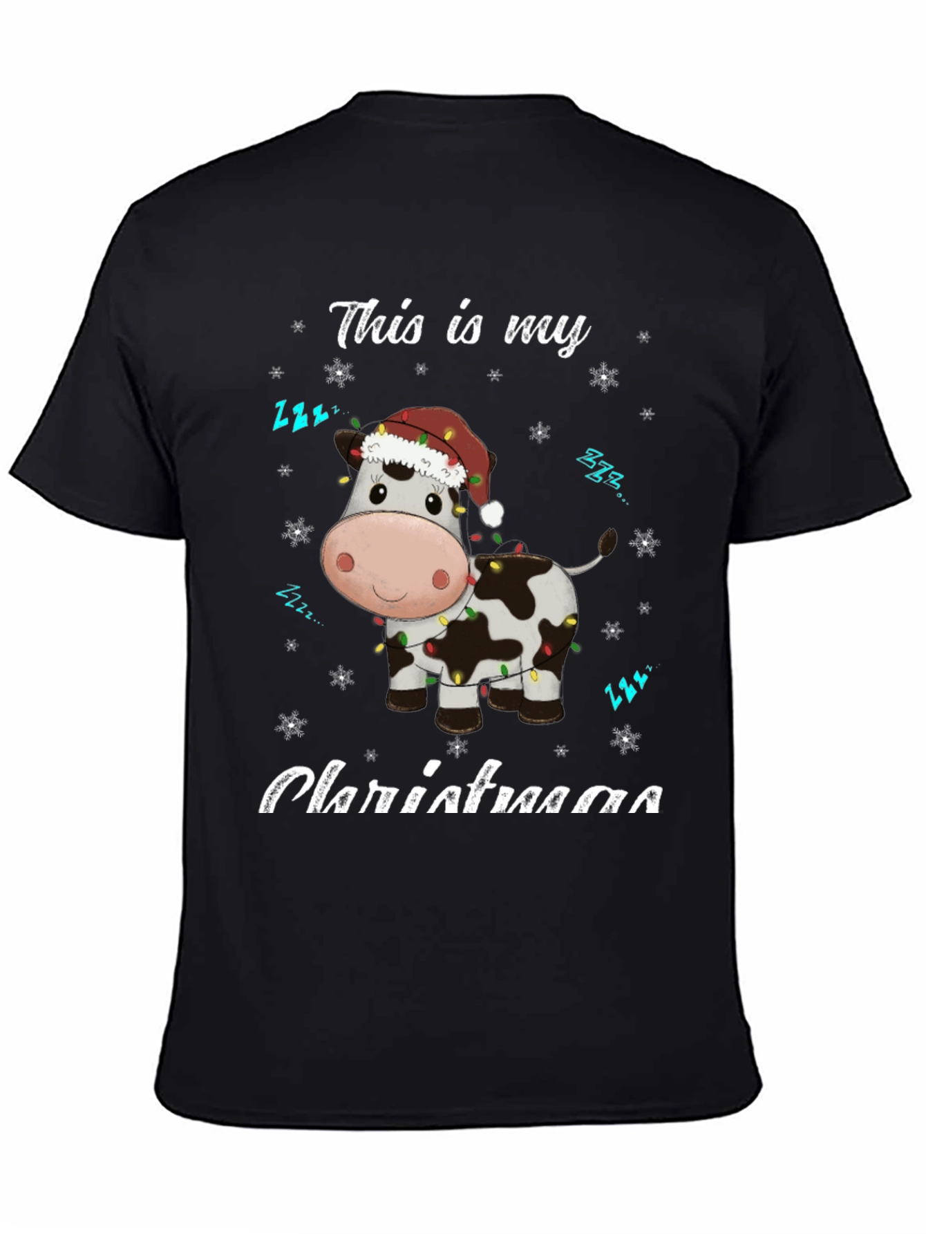 Christmas Cow T-Shirt