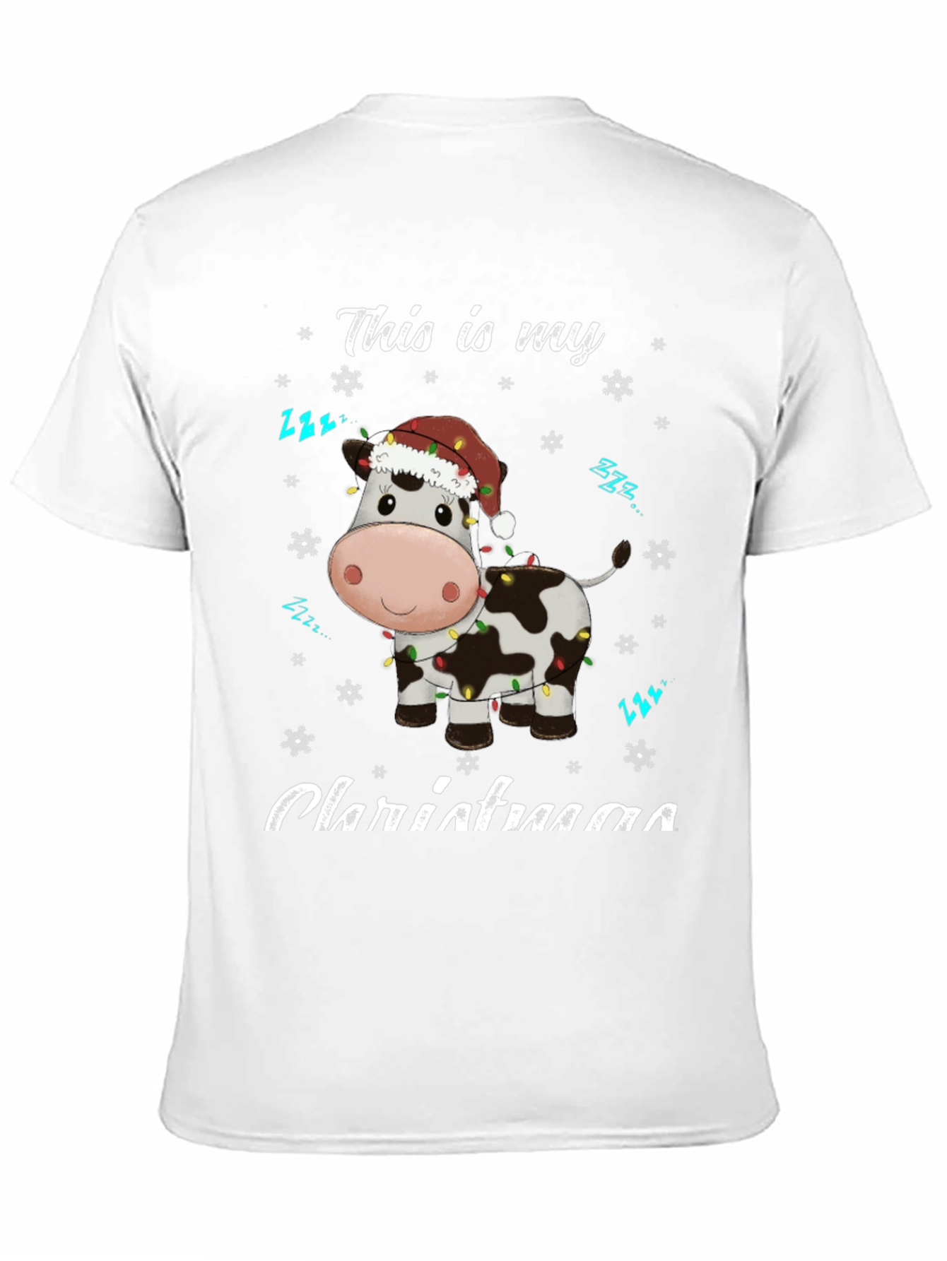Christmas Cow T-Shirt