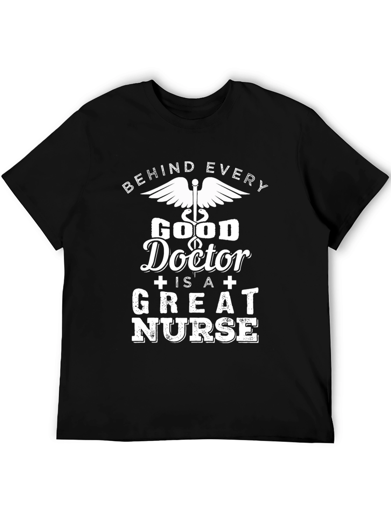 Good Doctor Great Nurse Black T-Shirt