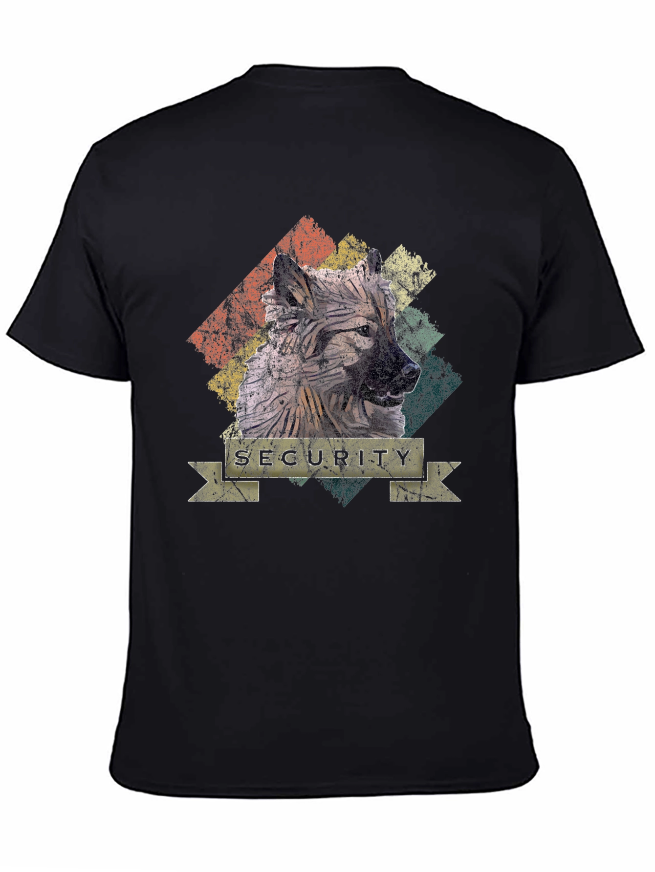 Security Dog Graphic T-Shirt