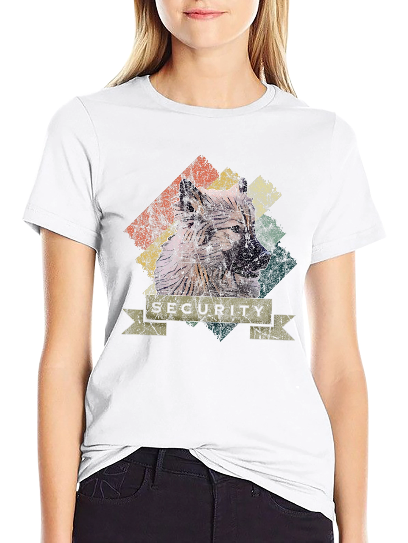 Security Dog Graphic T-Shirt