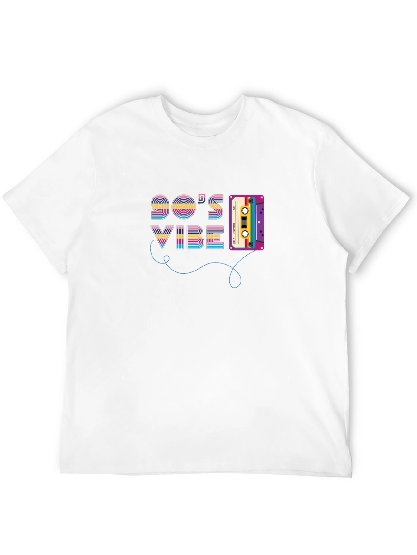 90s Vibe Cassette Tape Graphic T-Shirt