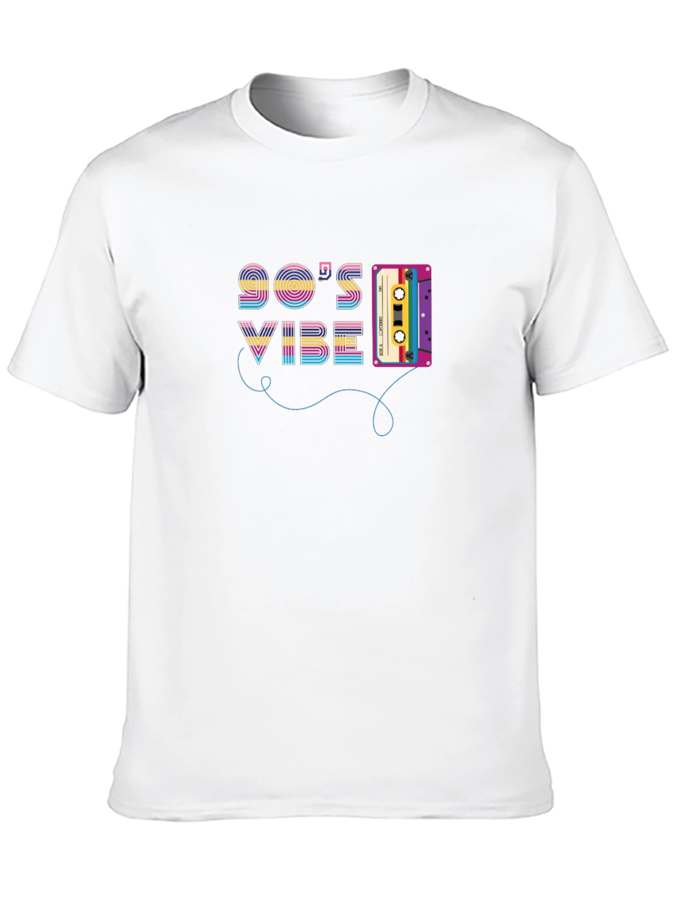 90s Vibe Cassette Tape Graphic T-Shirt