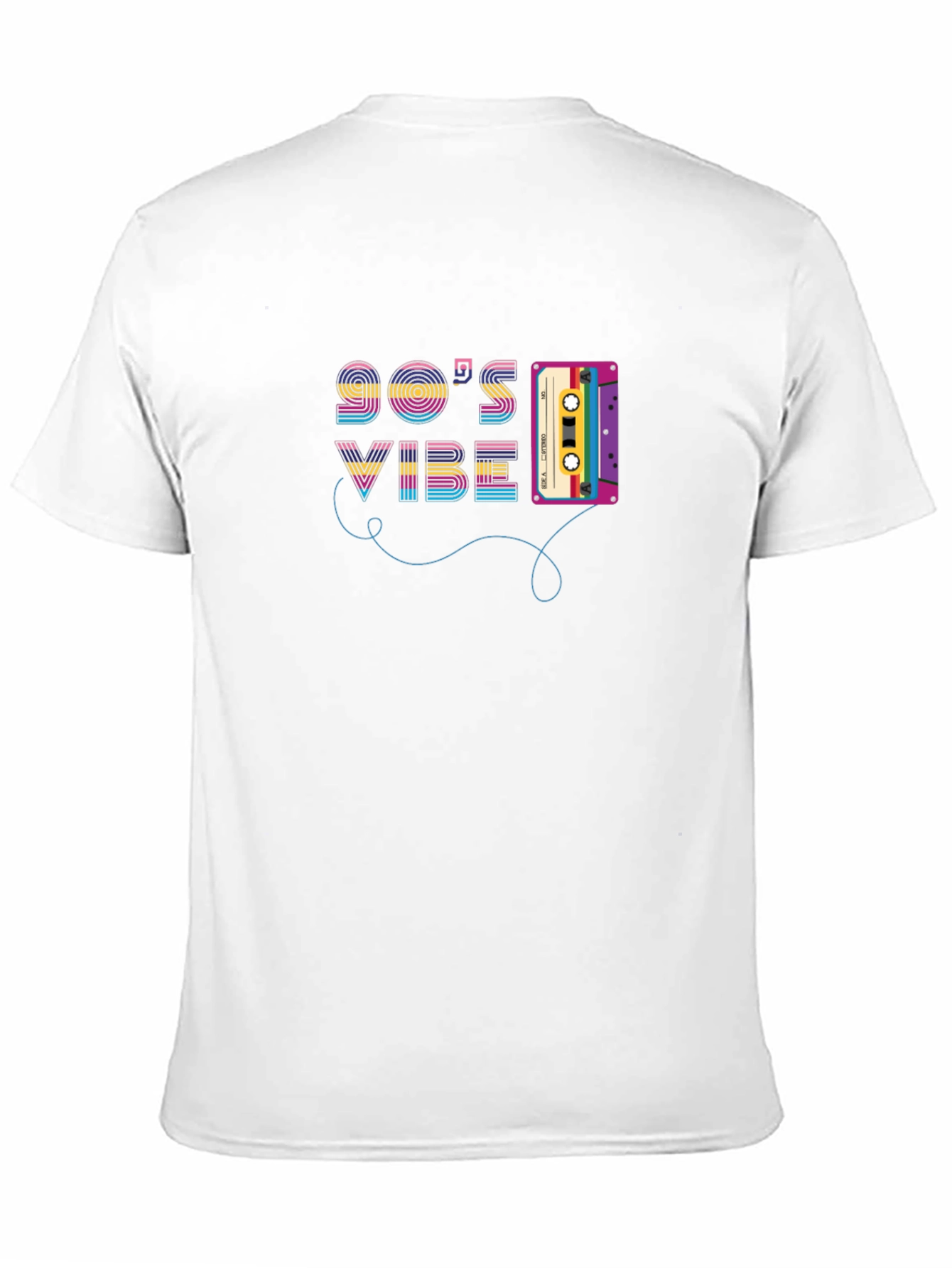 90s Vibe Cassette Tape Graphic T-Shirt
