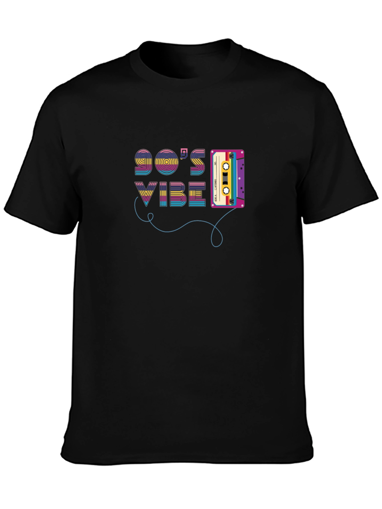 90s Vibe Cassette Tape Graphic T-Shirt