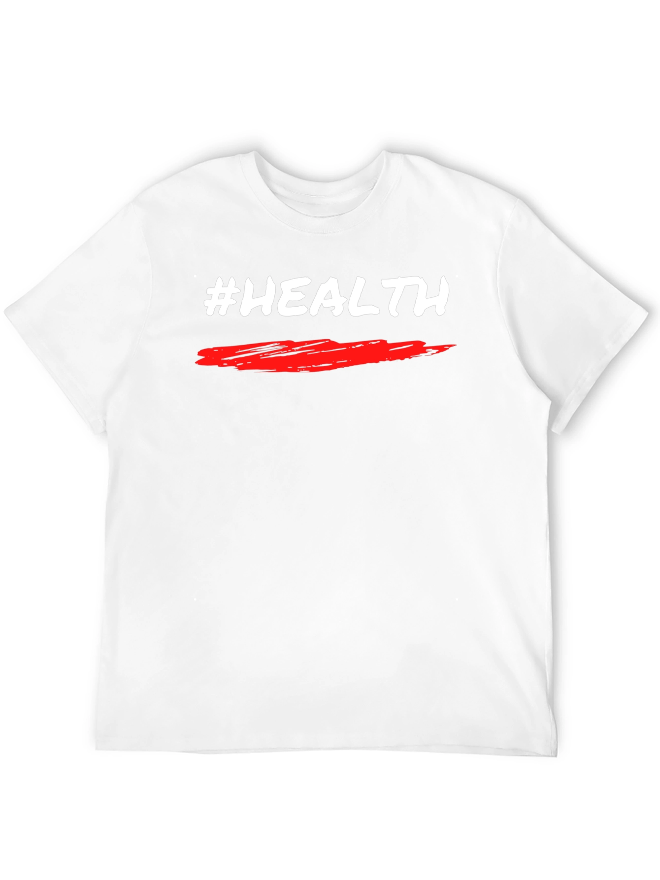 #Health Black T-Shirt