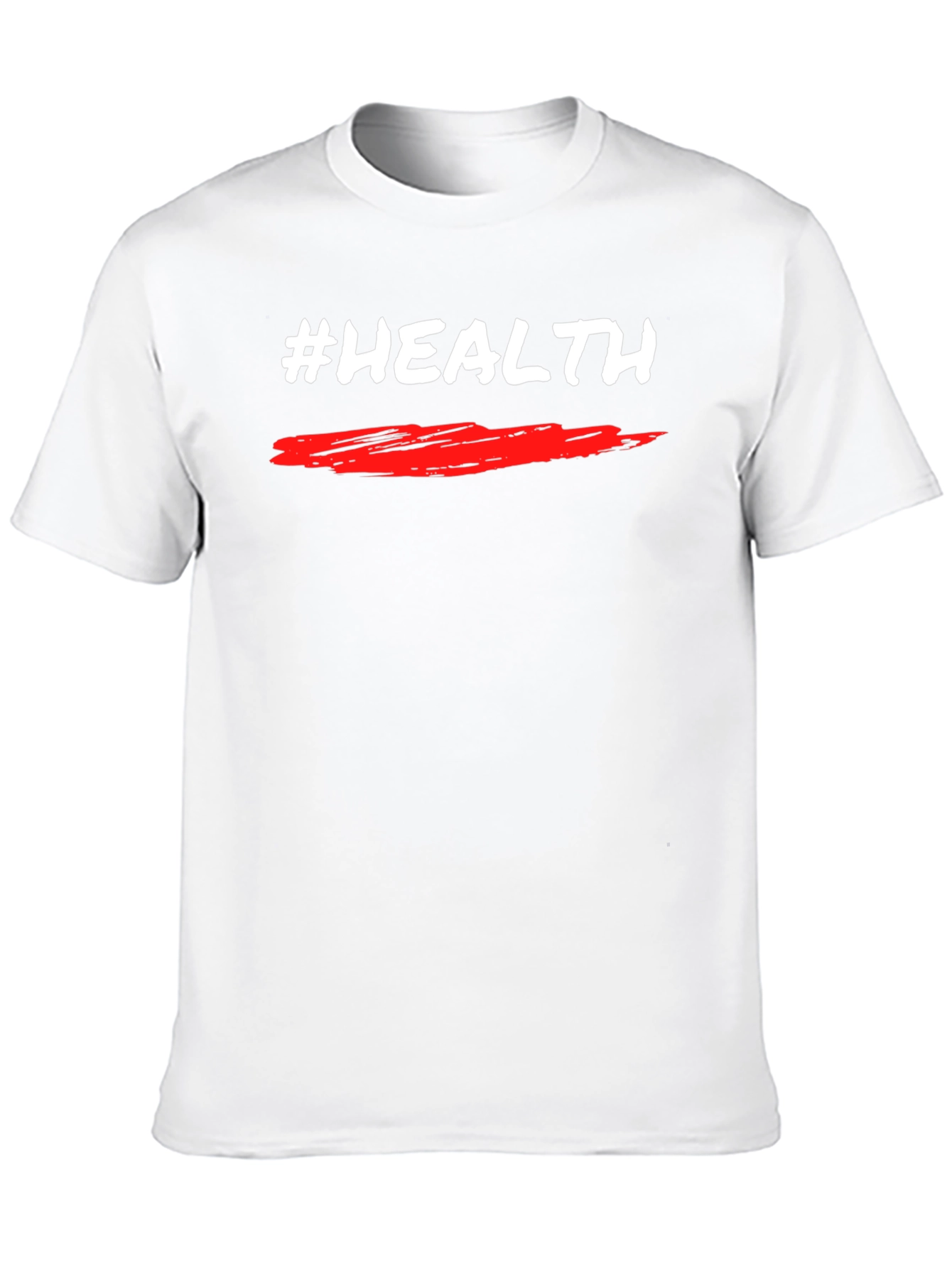 #Health Black T-Shirt