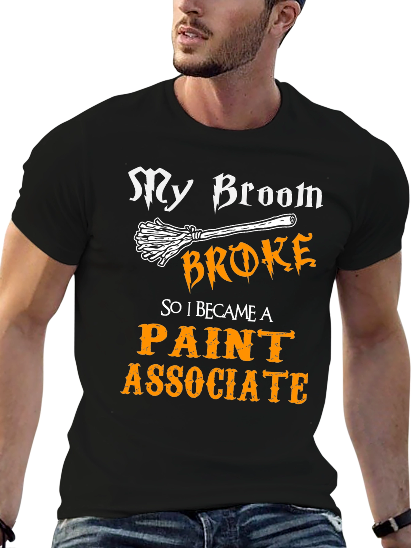 My Broom Broke T-Shirt - Paint Associate Tee