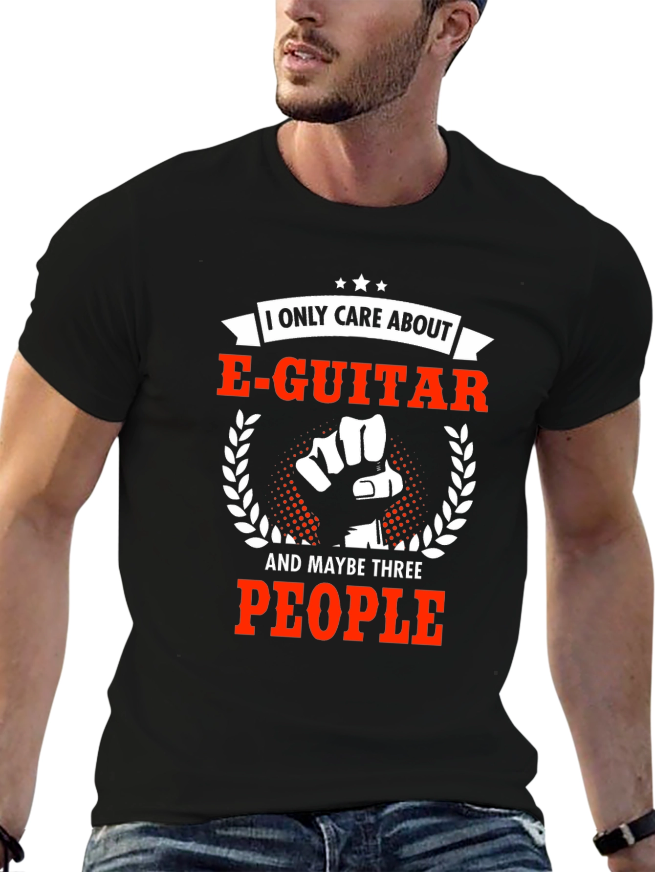 E-Guitar & Three People Tee