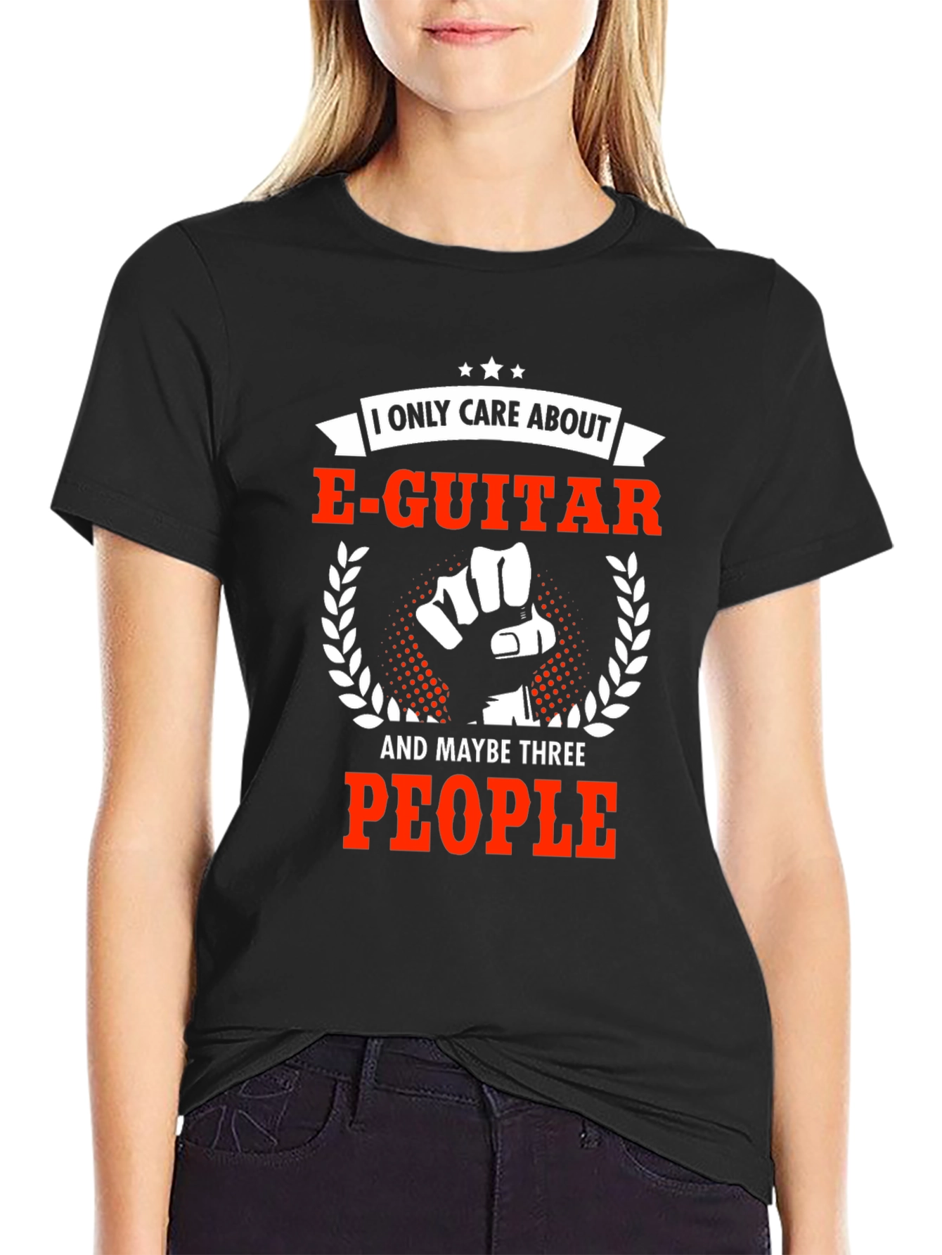 E-Guitar & Three People Tee