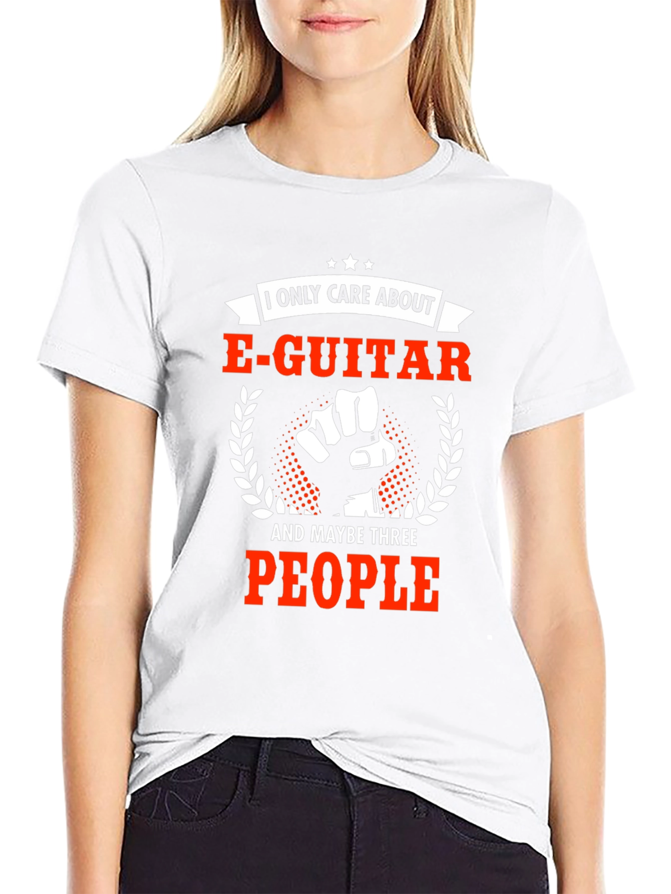 E-Guitar & Three People Tee