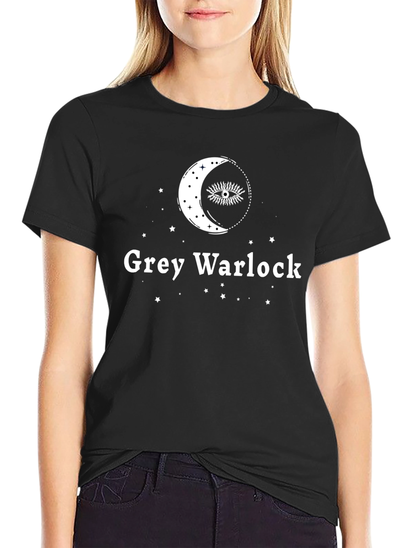 Grey Warlock Graphic T-Shirt