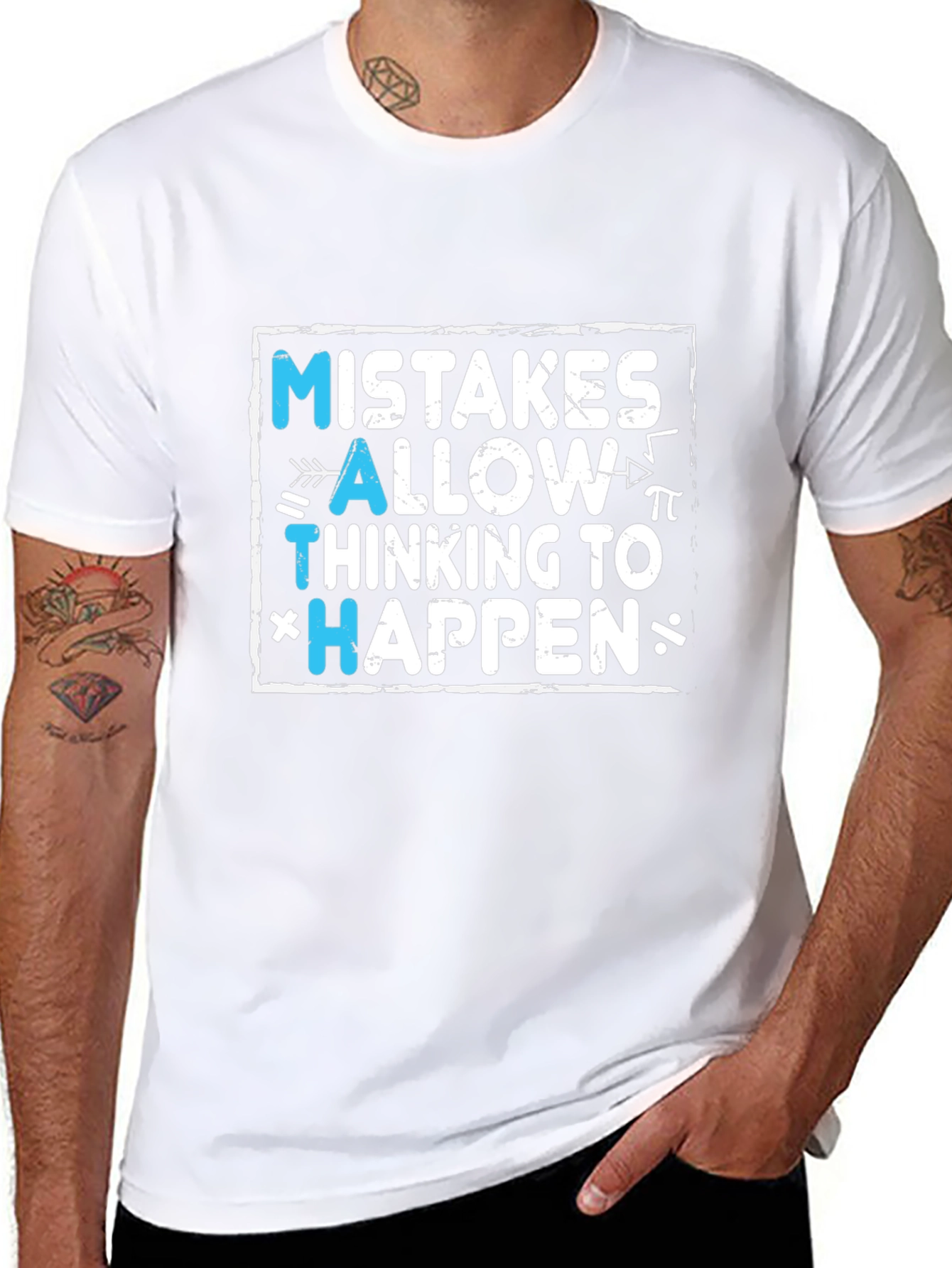 Math Mistakes T-Shirt - Thinking Tee