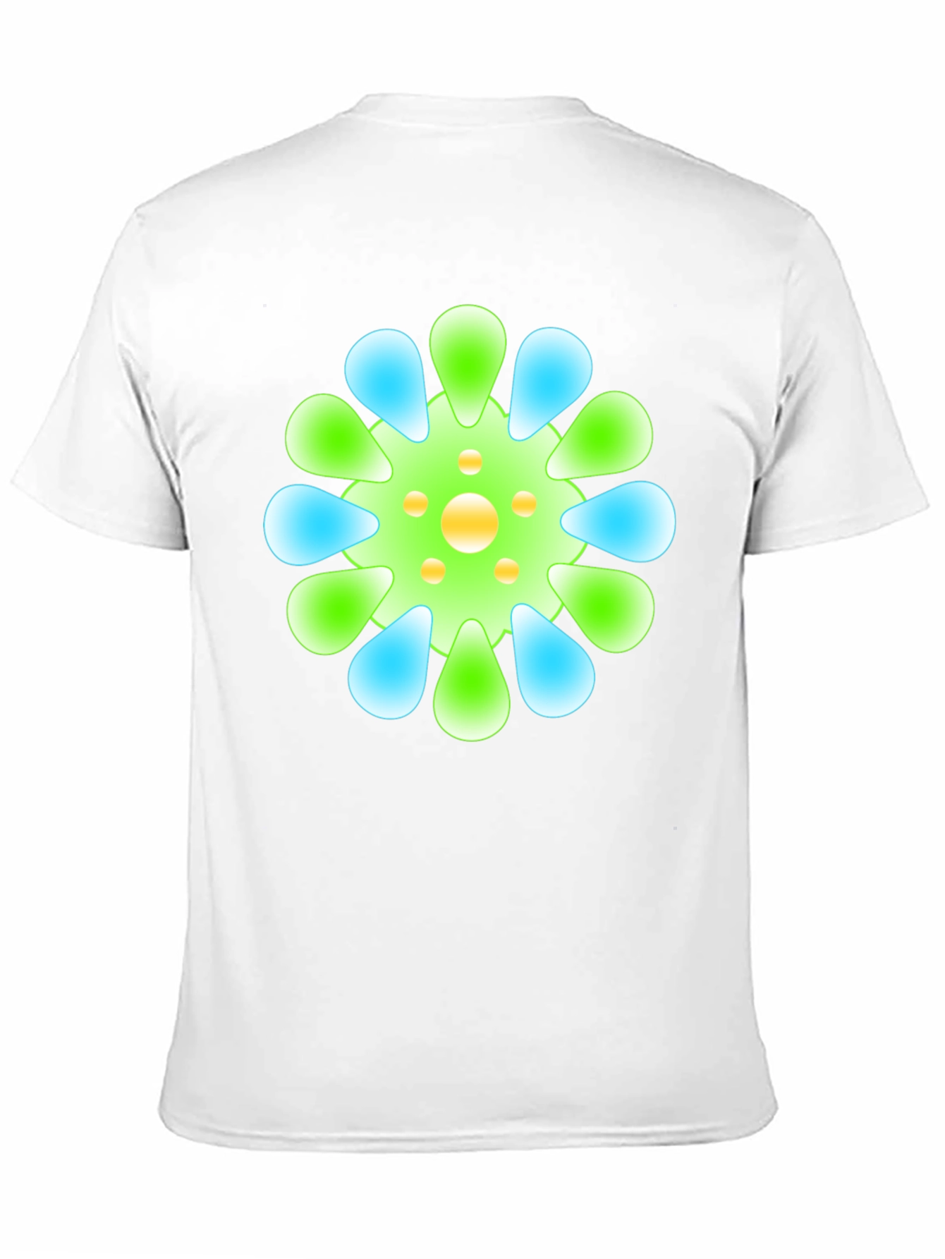 Funky Floral Tee - Black Graphic T-Shirt
