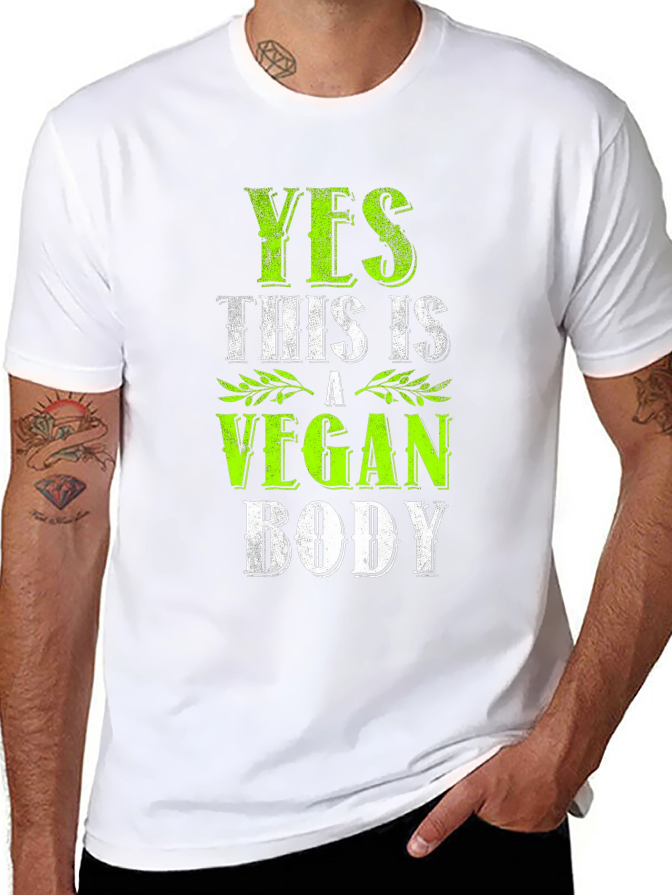 Vegan Body T-Shirt - Plant Based Lifestyle Tee