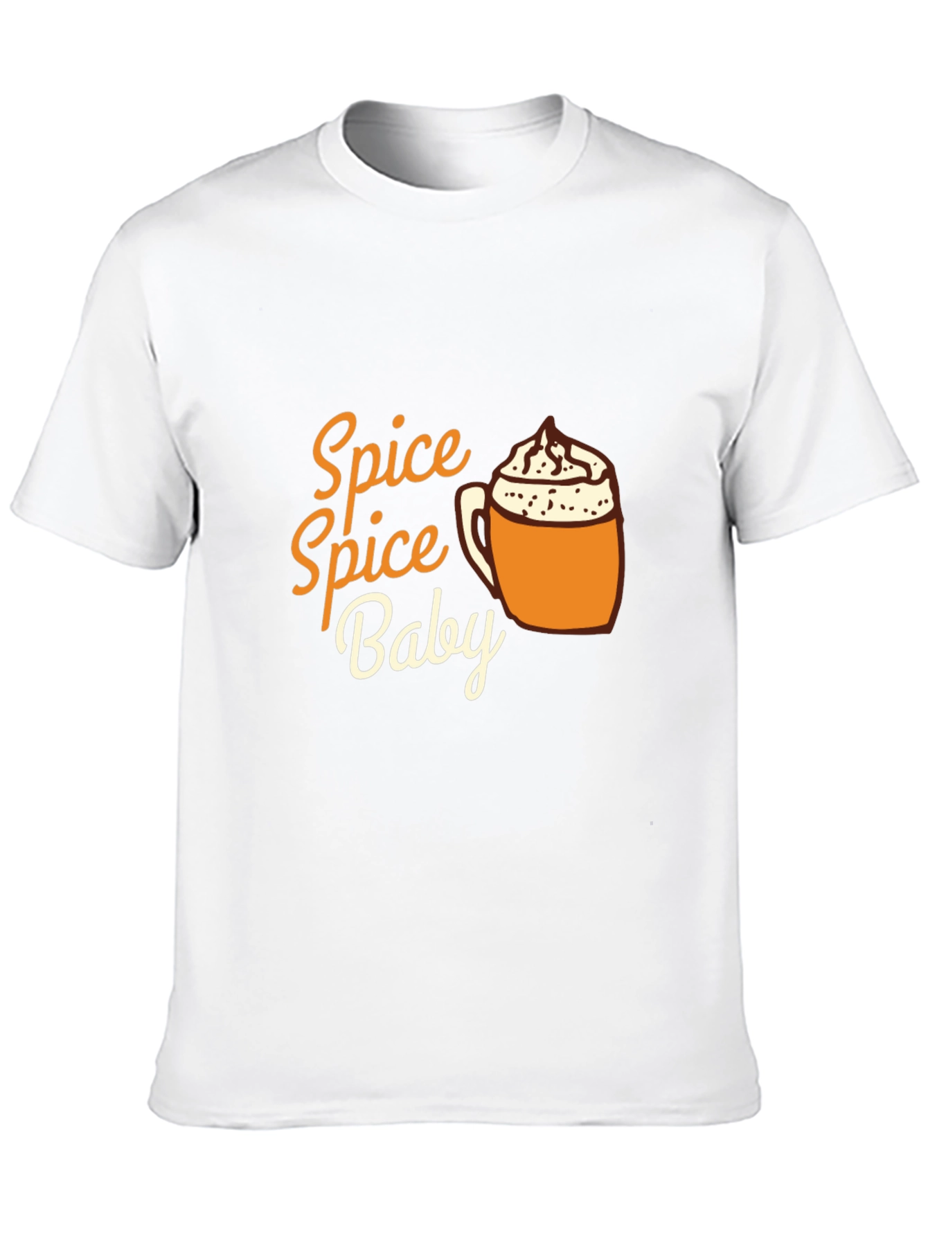 Spice Spice Baby Tee - Pumpkin Latte Season