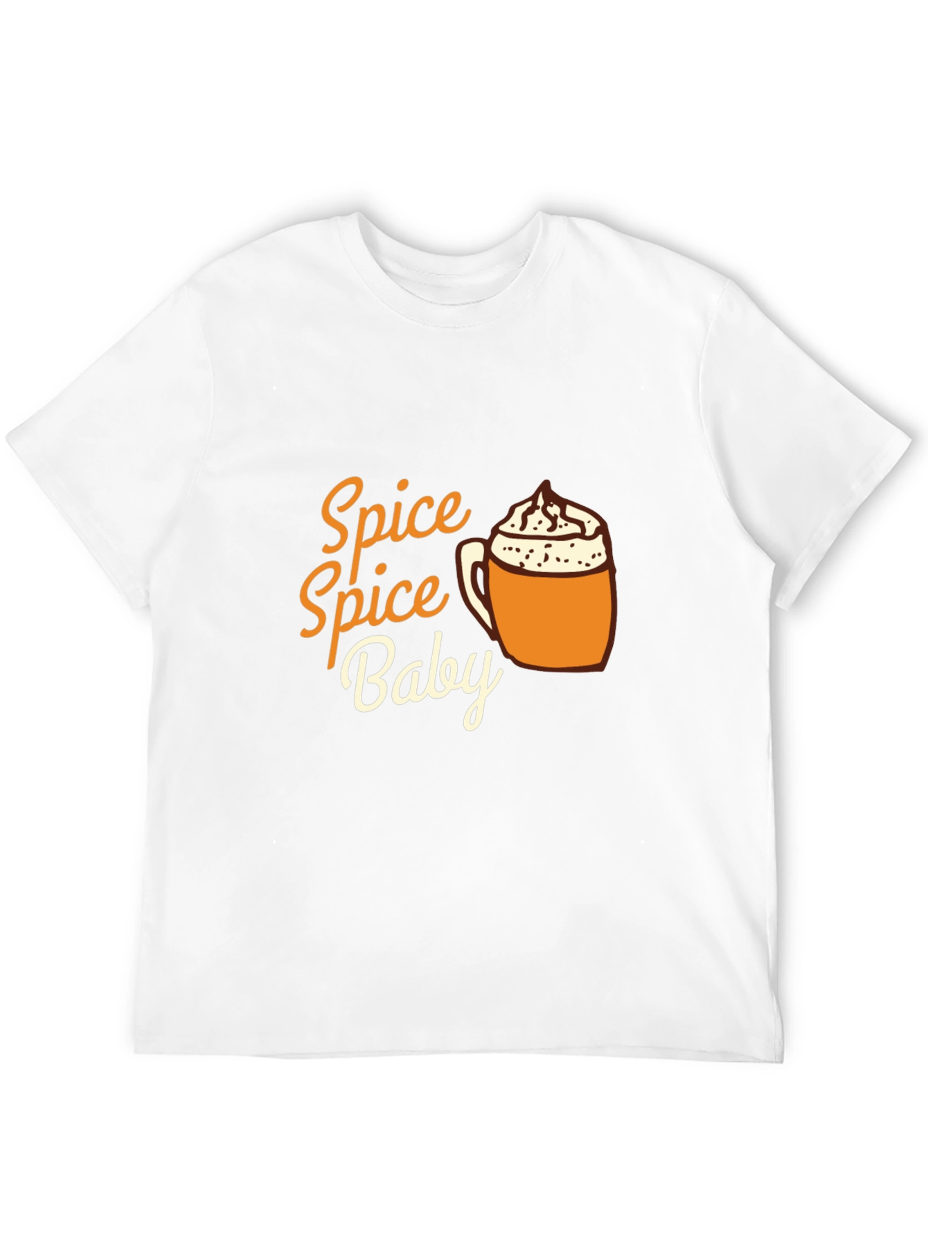 Spice Spice Baby Tee - Pumpkin Latte Season