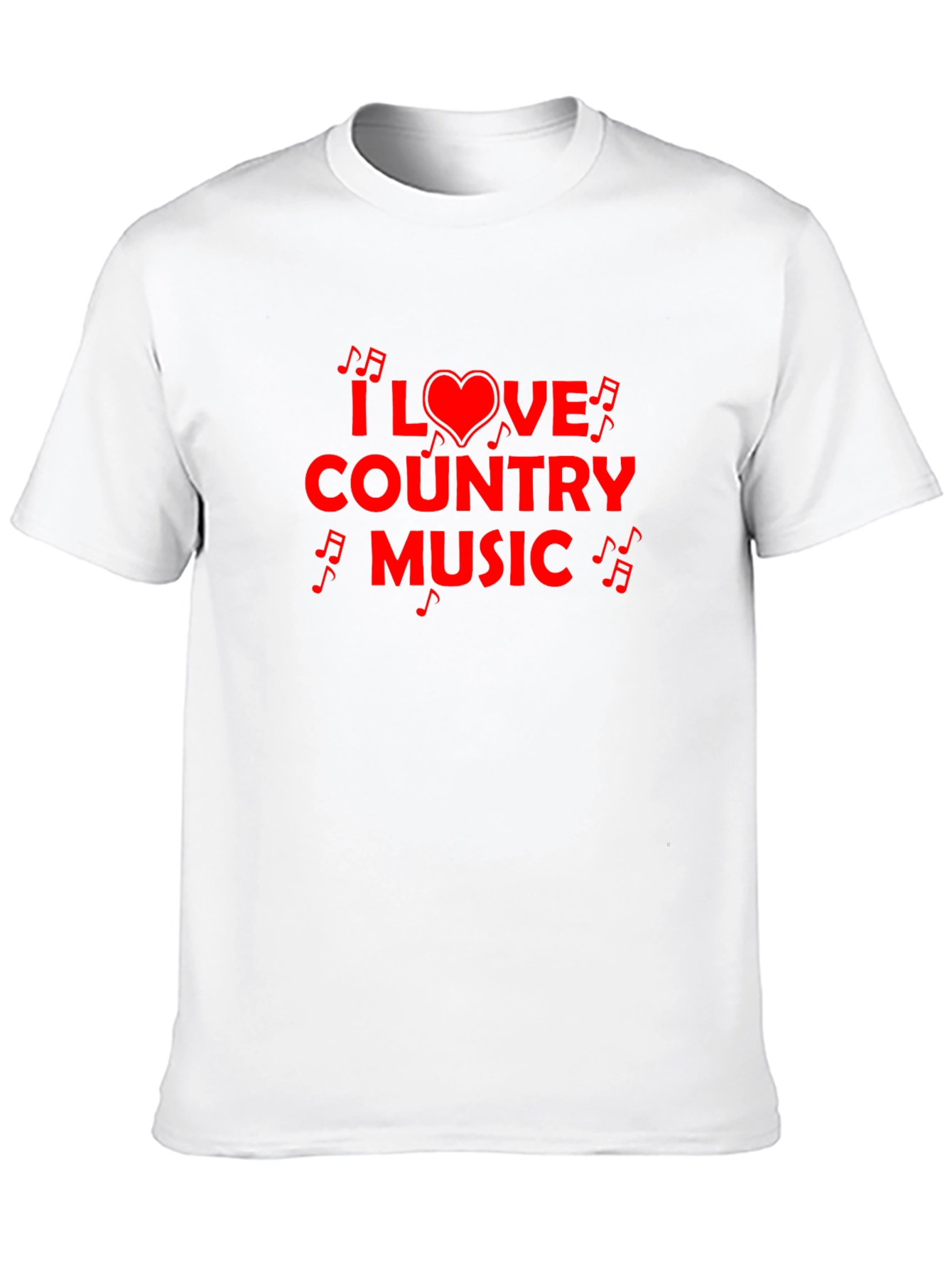 I Love Country Music Graphic Tee