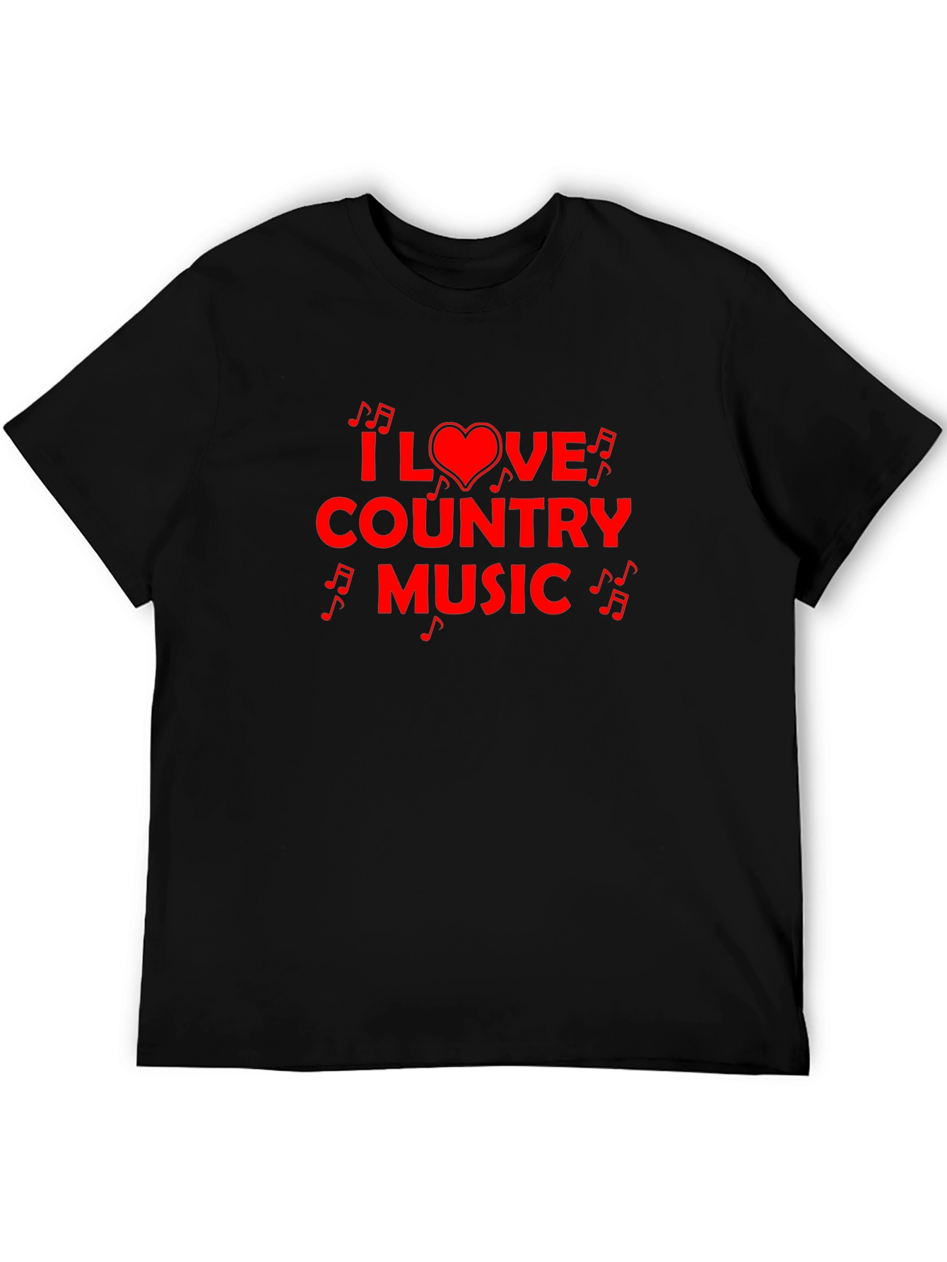 I Love Country Music Graphic Tee