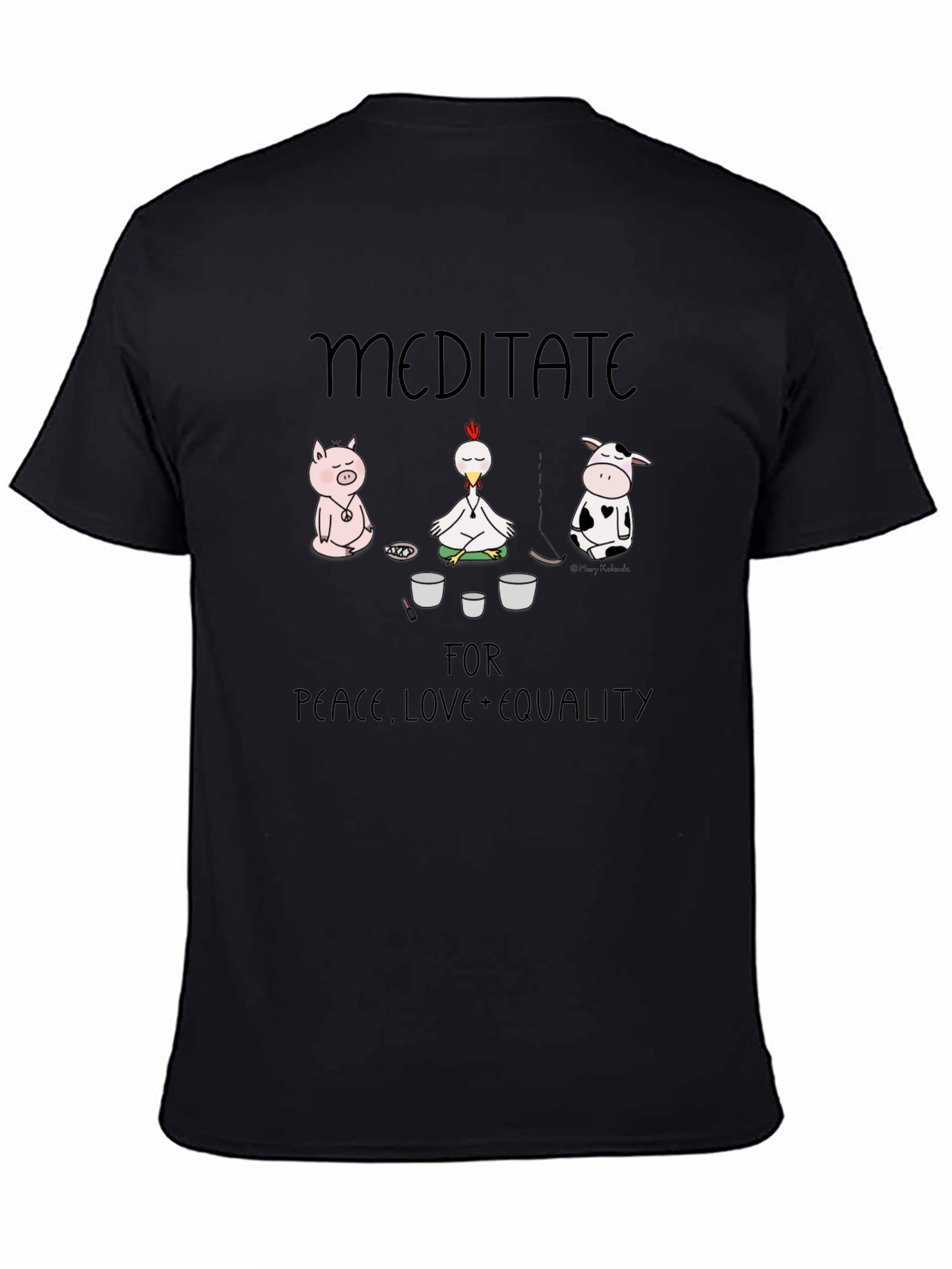 Meditate Peace Love Equality T-Shirt