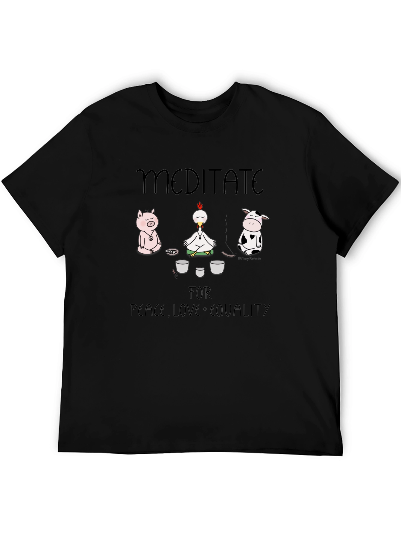 Meditate Peace Love Equality T-Shirt
