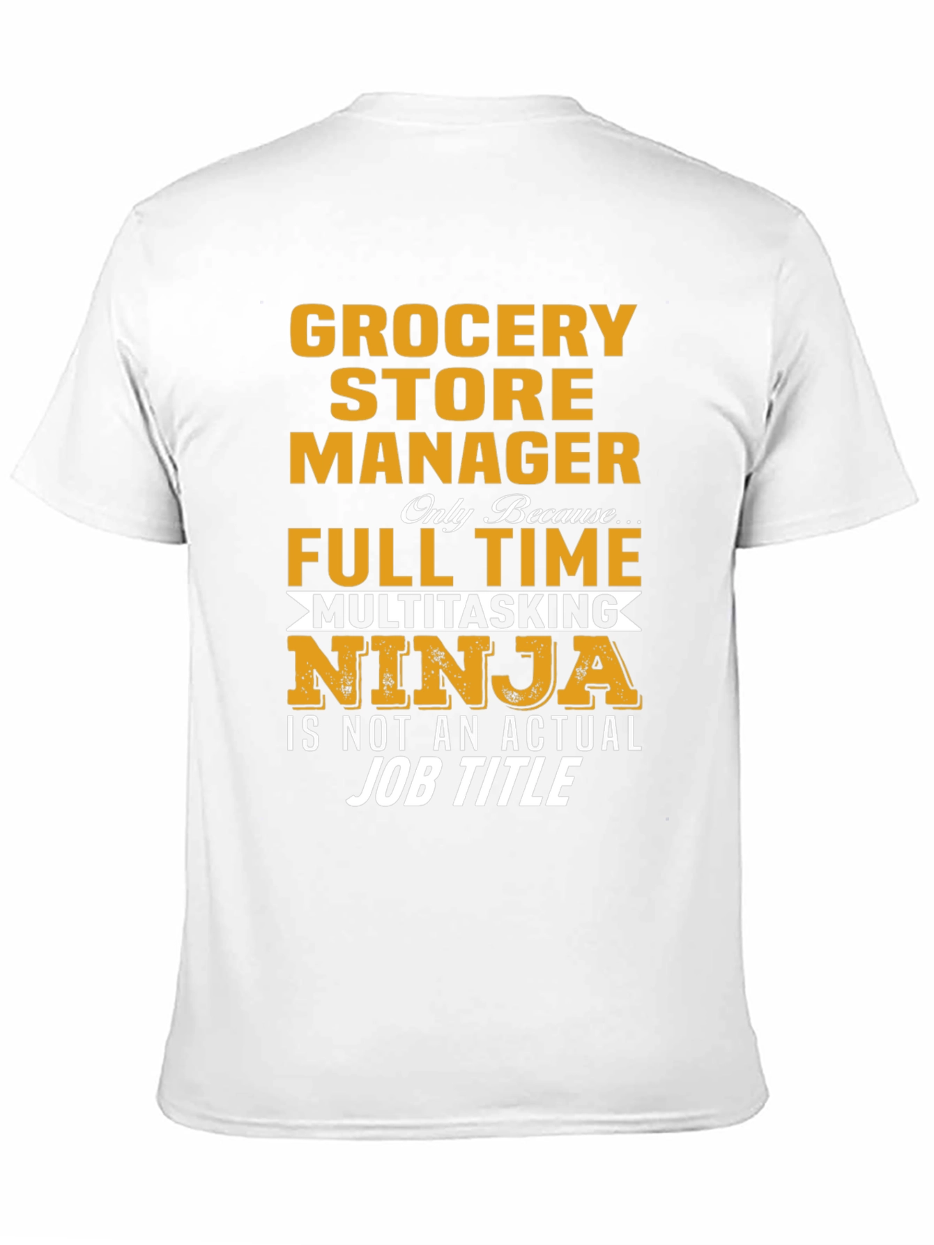 Grocery Store Manager Ninja T-Shirt