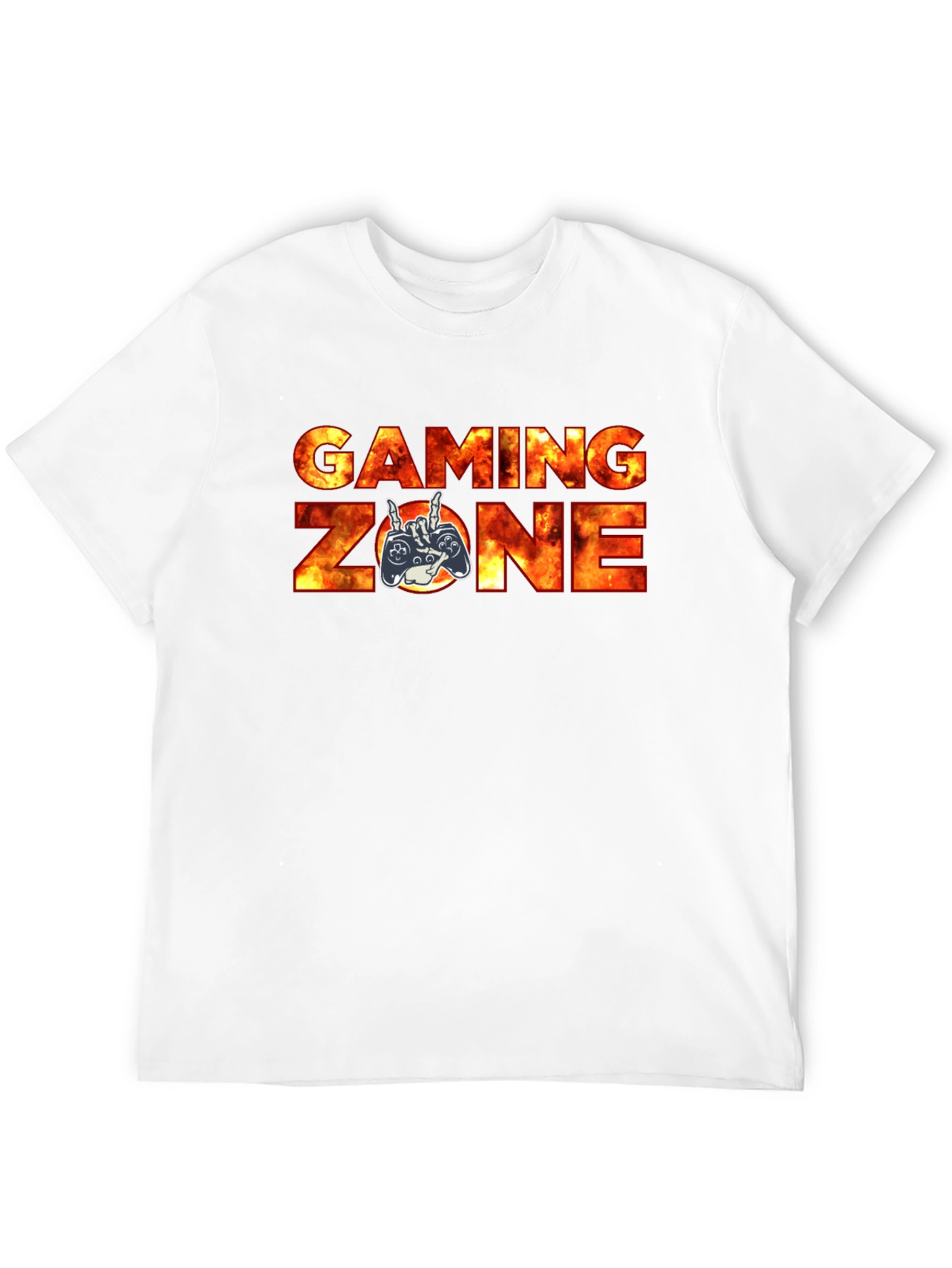 Gaming Zone Black Graphic T-Shirt