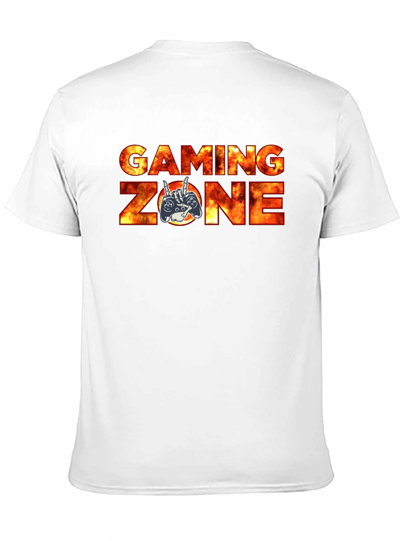Gaming Zone Black Graphic T-Shirt