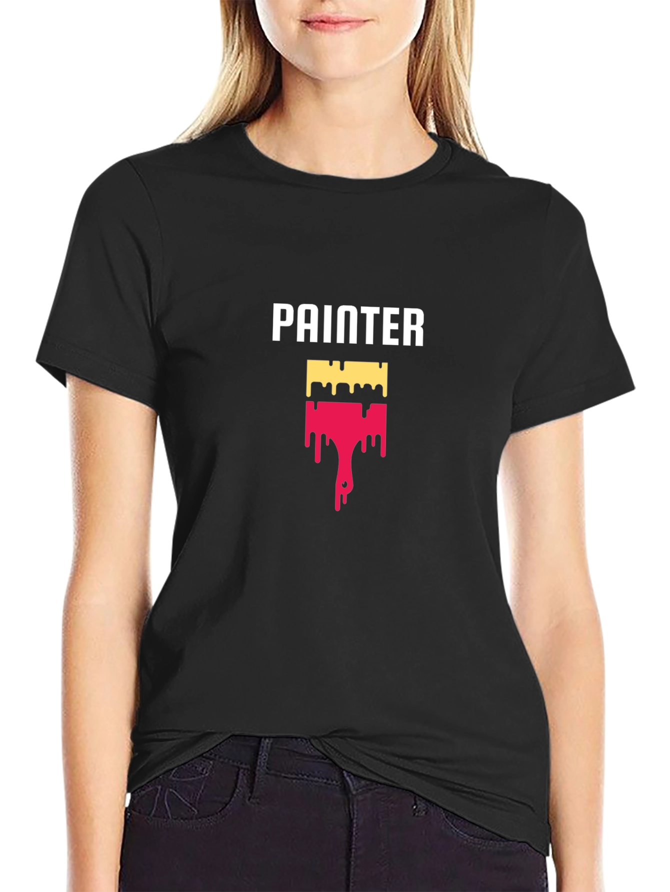 Painter T-Shirt - Brush Graphic Tee