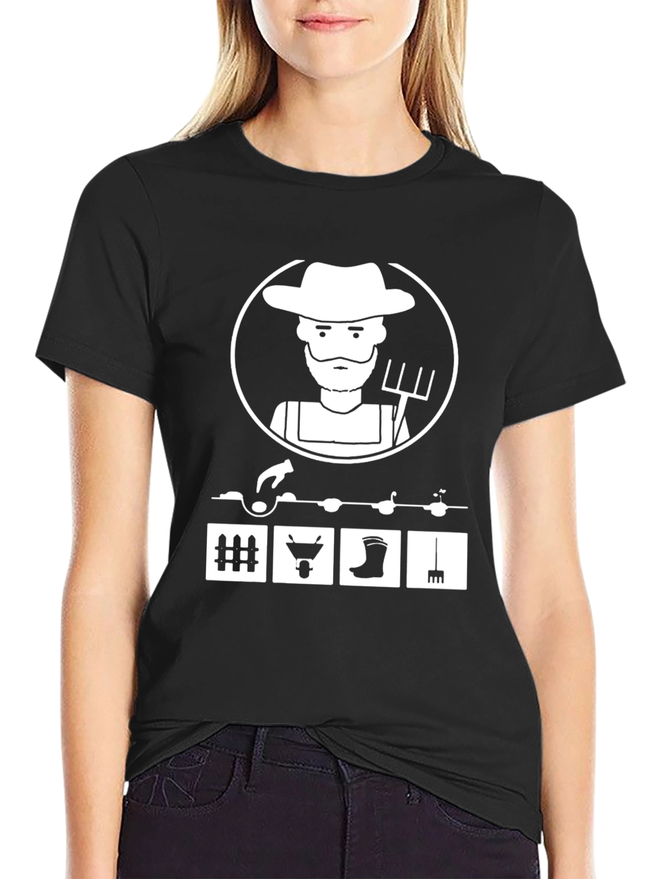 Farmer Graphic T-Shirt - Farm Life Tee