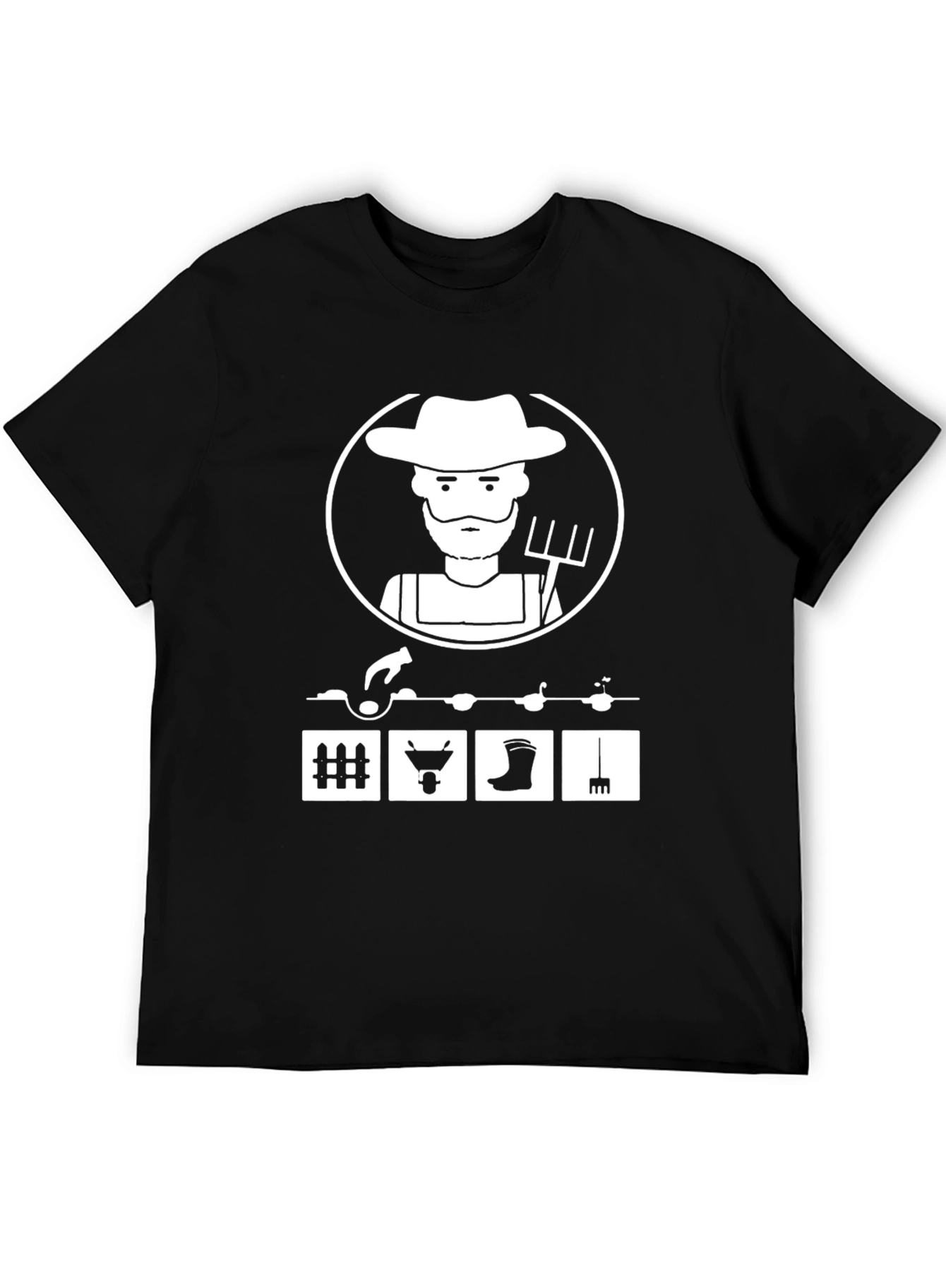 Farmer Graphic T-Shirt - Farm Life Tee