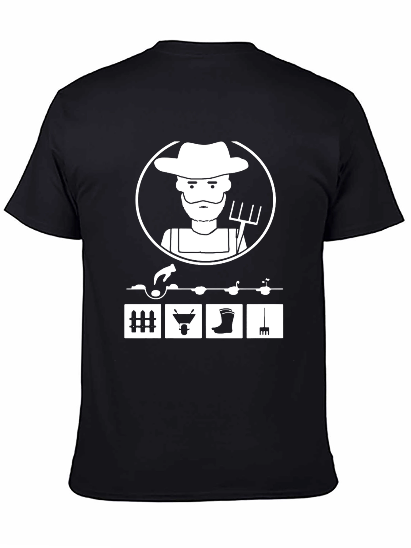 Farmer Graphic T-Shirt - Farm Life Tee
