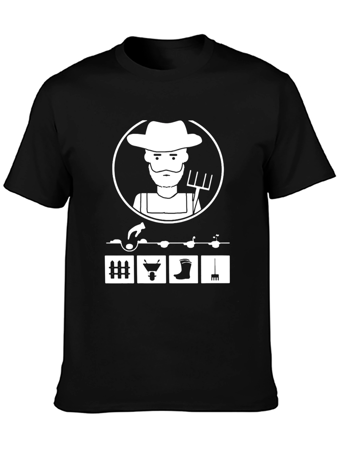 Farmer Graphic T-Shirt - Farm Life Tee