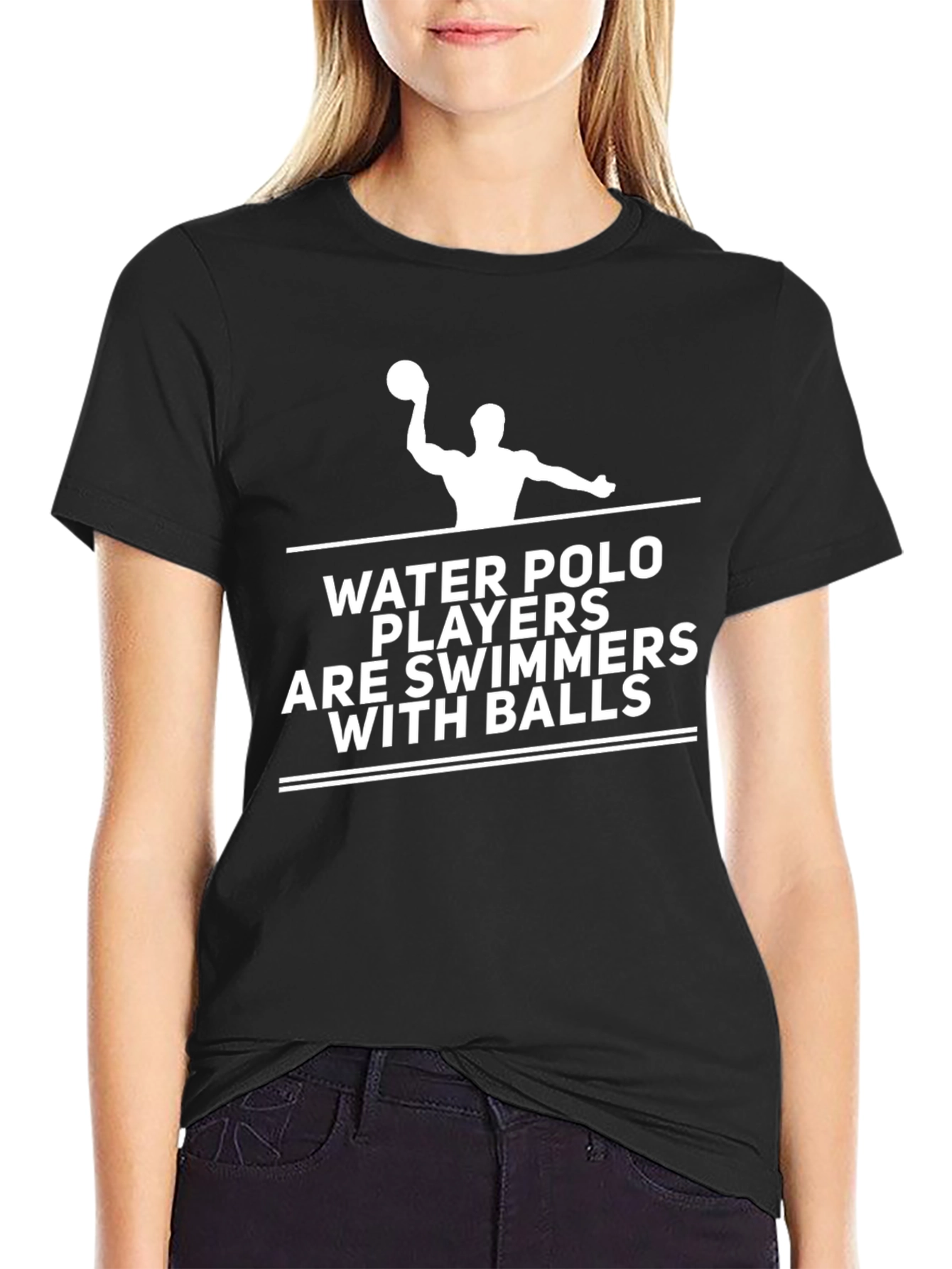 Water Polo Swimmers Graphic T-Shirt