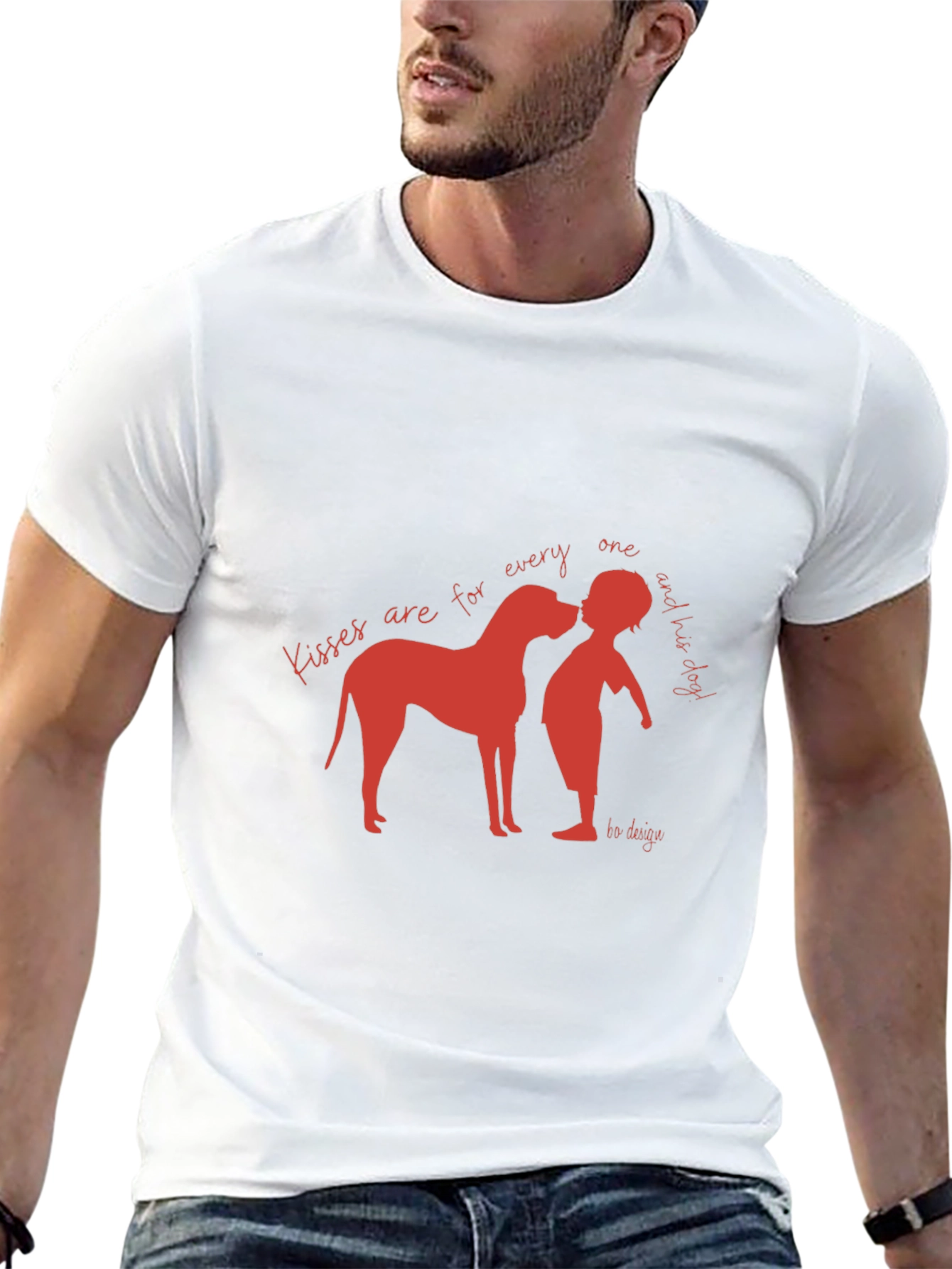 Kisses are for Everyone Dog T-Shirt
